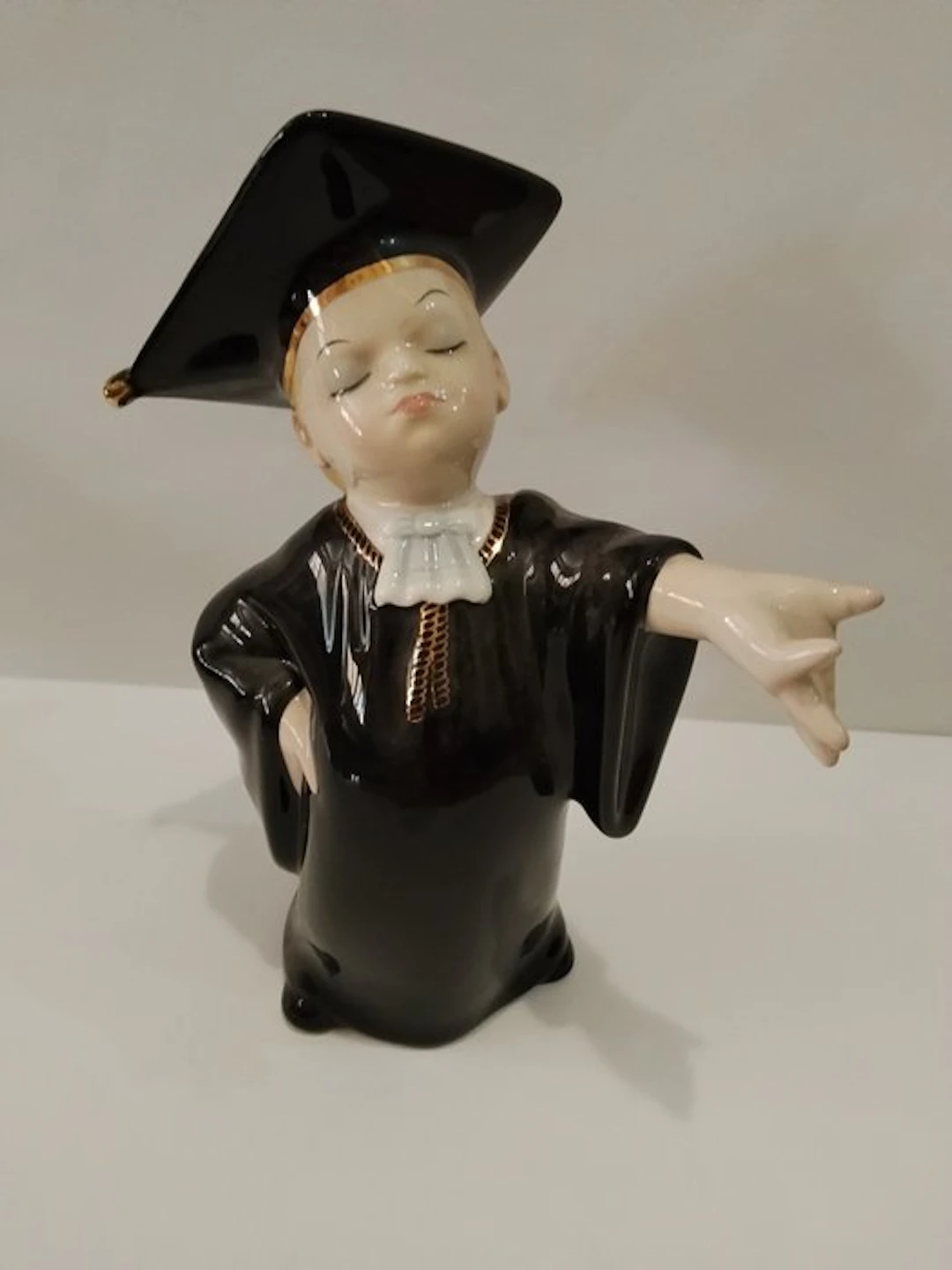 Lenci - Masini Mario - Sculpture, Avvocatino - 26 cm - Ceramic - 1930