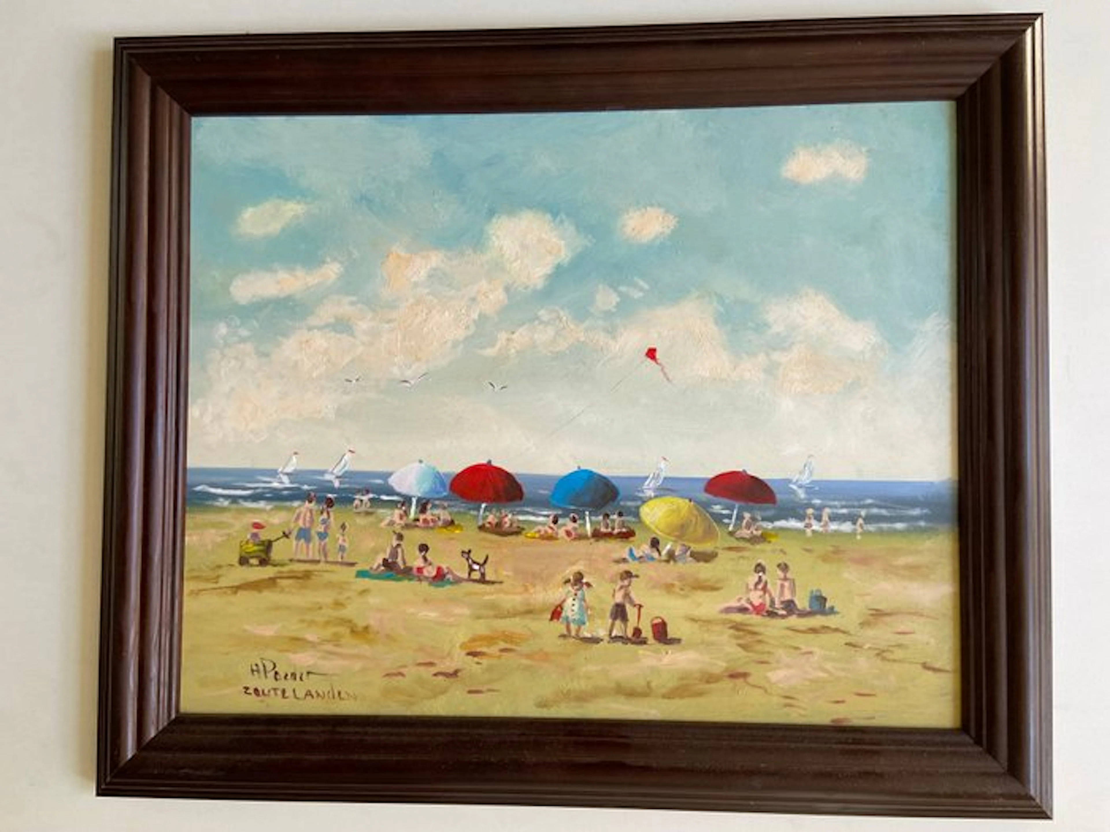 henk poeder - Strandgezicht
