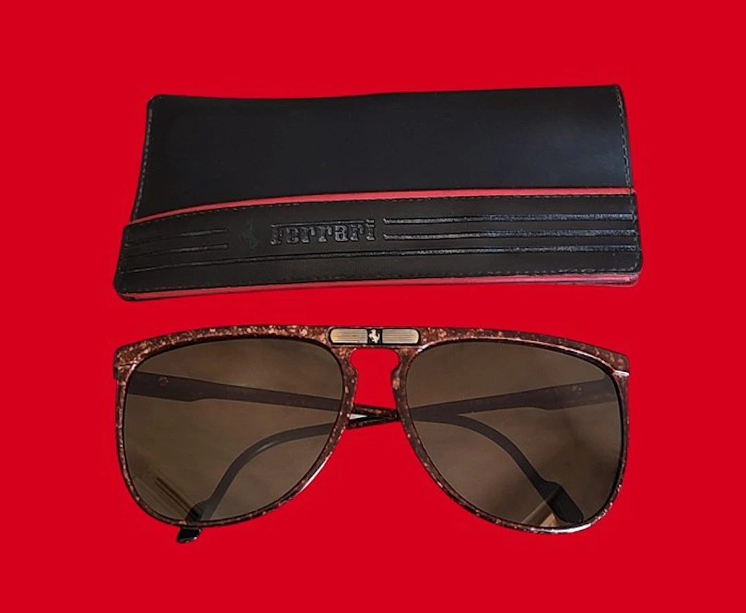 Ferrari carbon F33 S - Aviator - Lunettes de soleil - Année 80