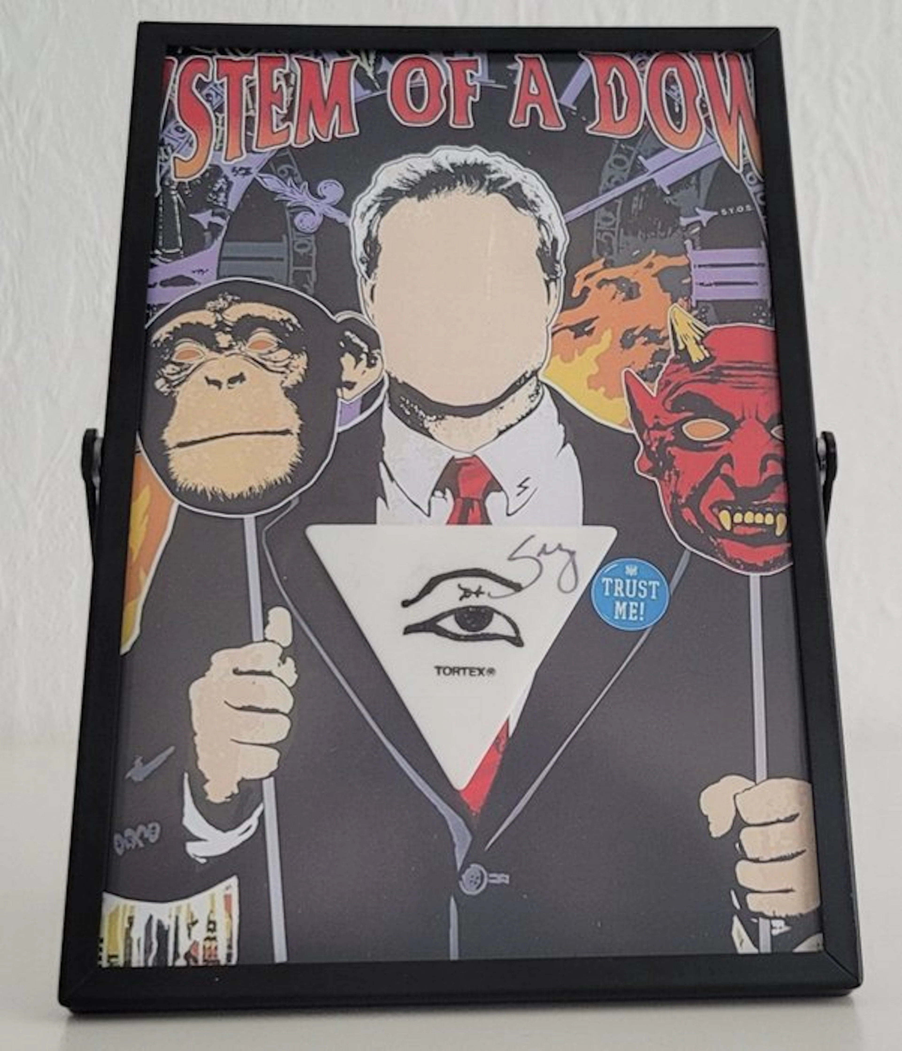 System of a Down - Serj Tankian - Autograph, Guitar Pick with Beckett COA