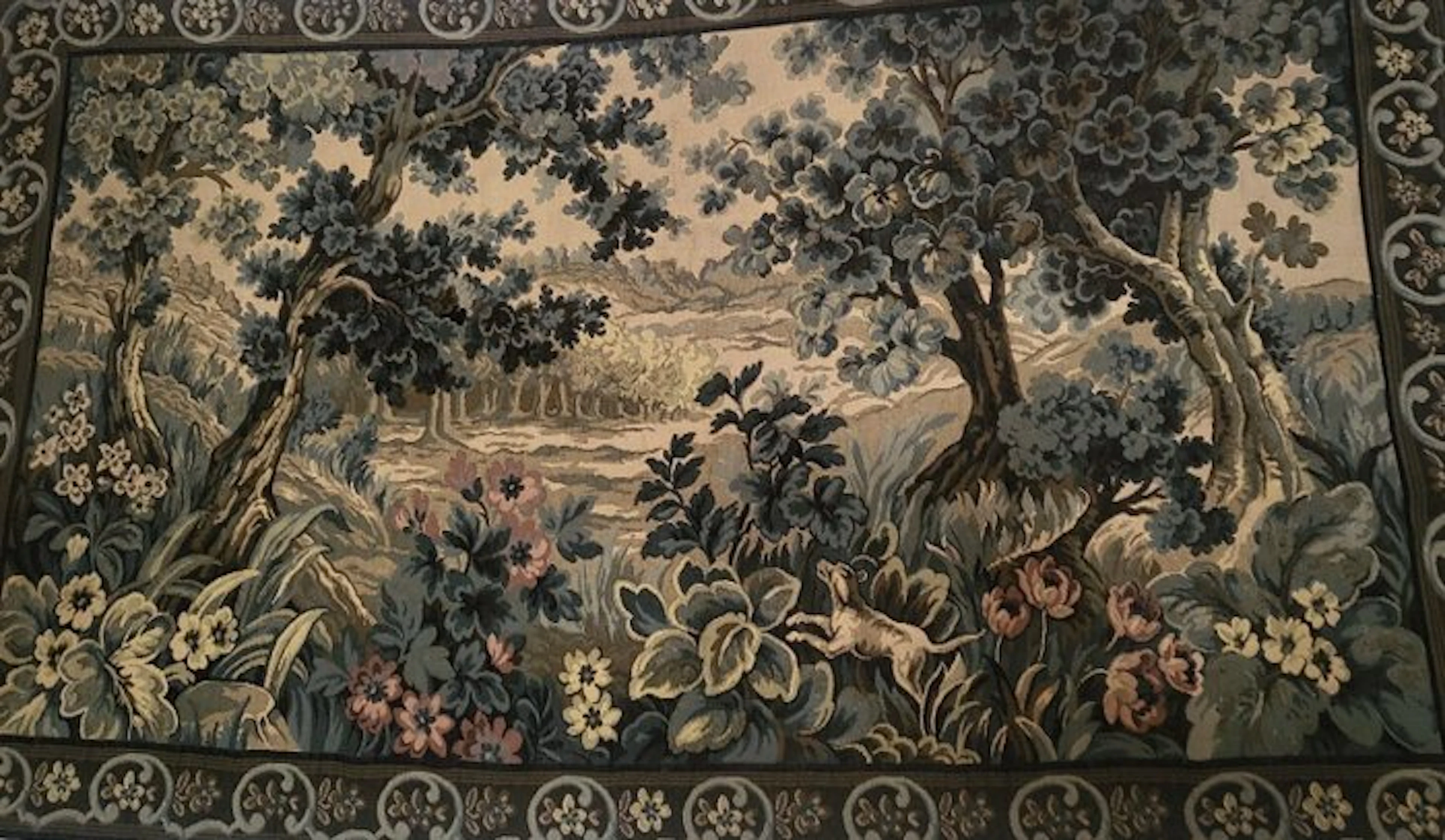Tapestry - 114 cm - 195 cm - Jacquard verdure wall...