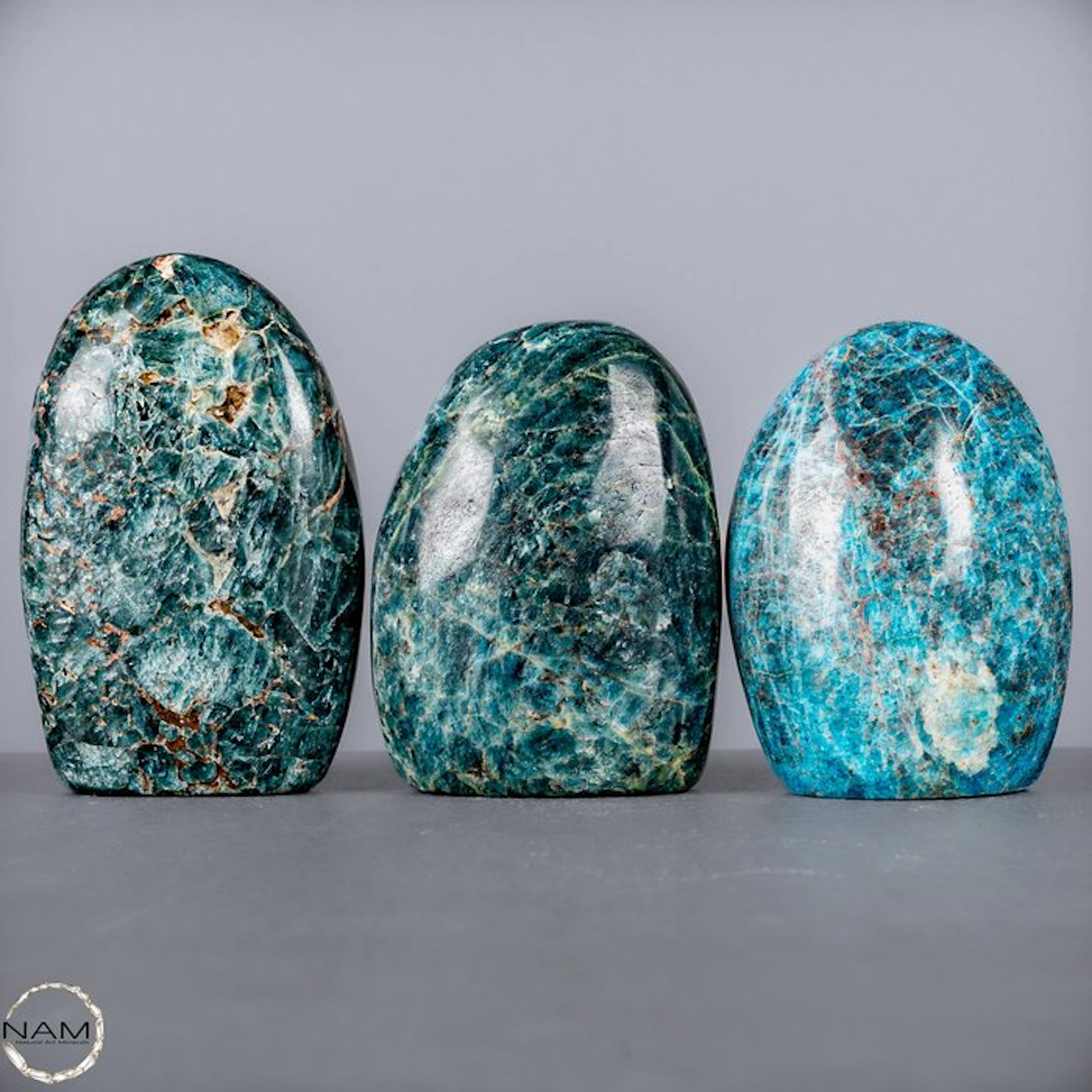 Exclusive apatite freeform set – Three powerful...