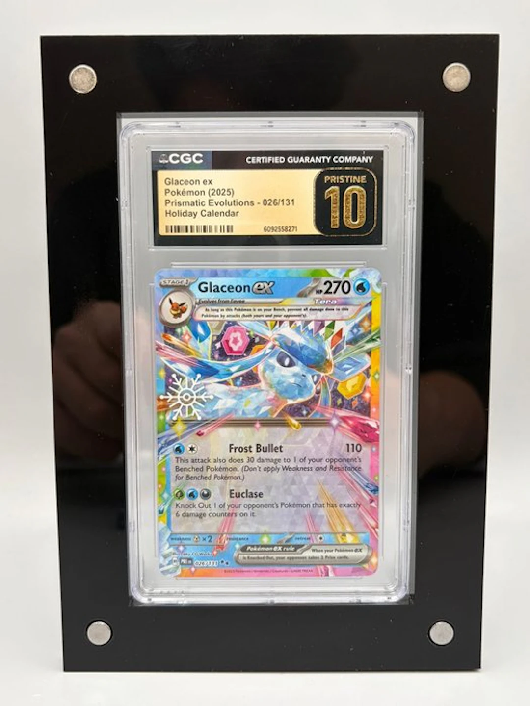 Pokémon Graded card - Glaceon ex - CGC Pristine 10...