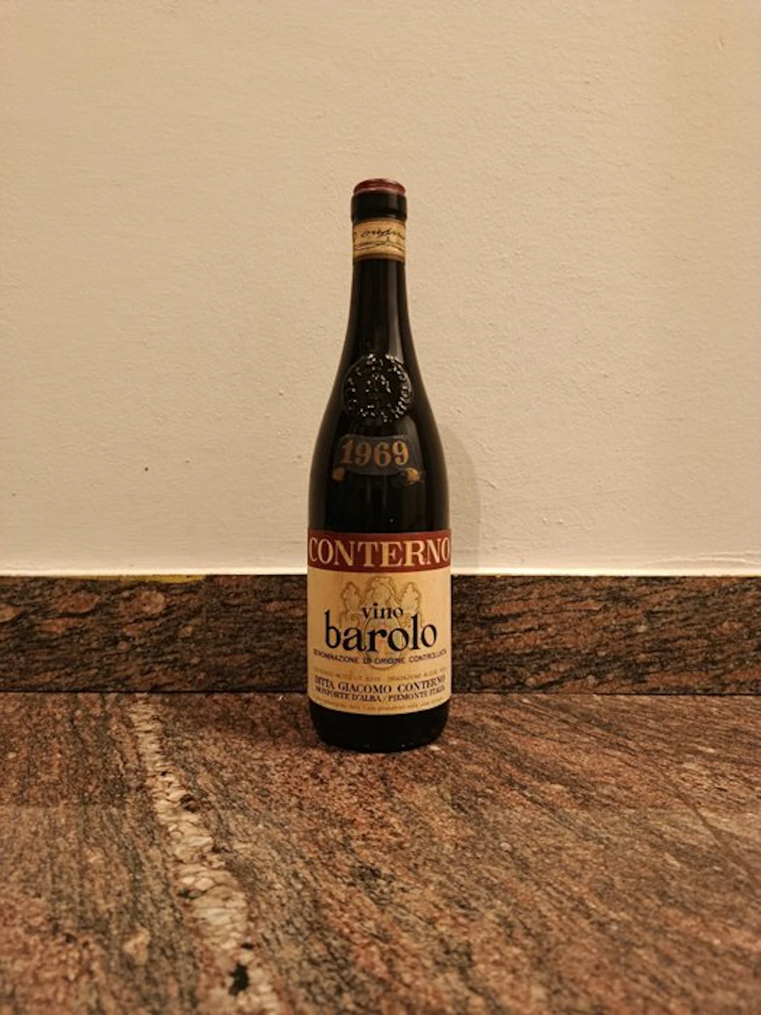 1969 Giacomo Conterno - Barolo - 1 Bottle (0.72L)