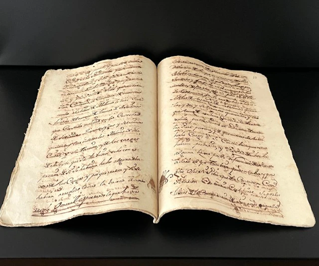 Manuscrito - Año 1757