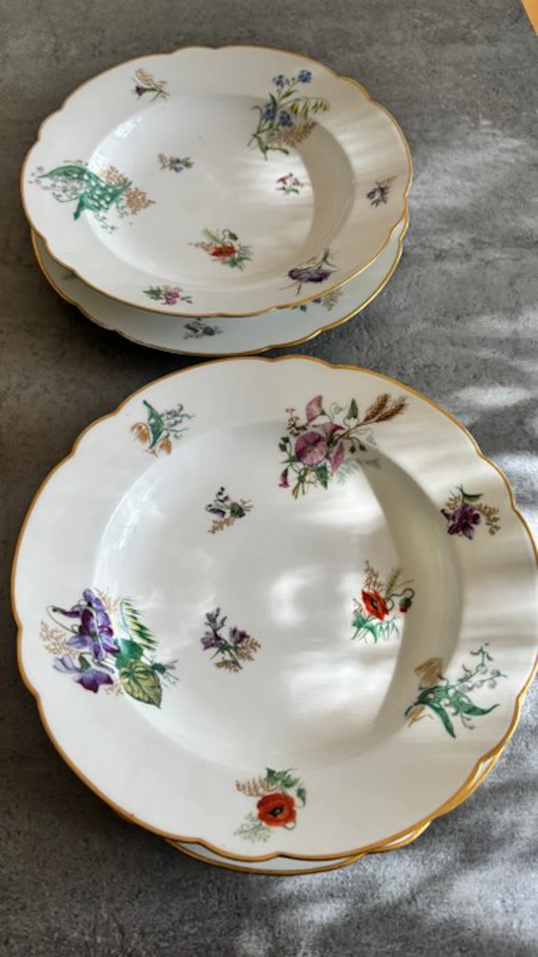 Pillivuyt & Fils - Plate (4) - Porcelain