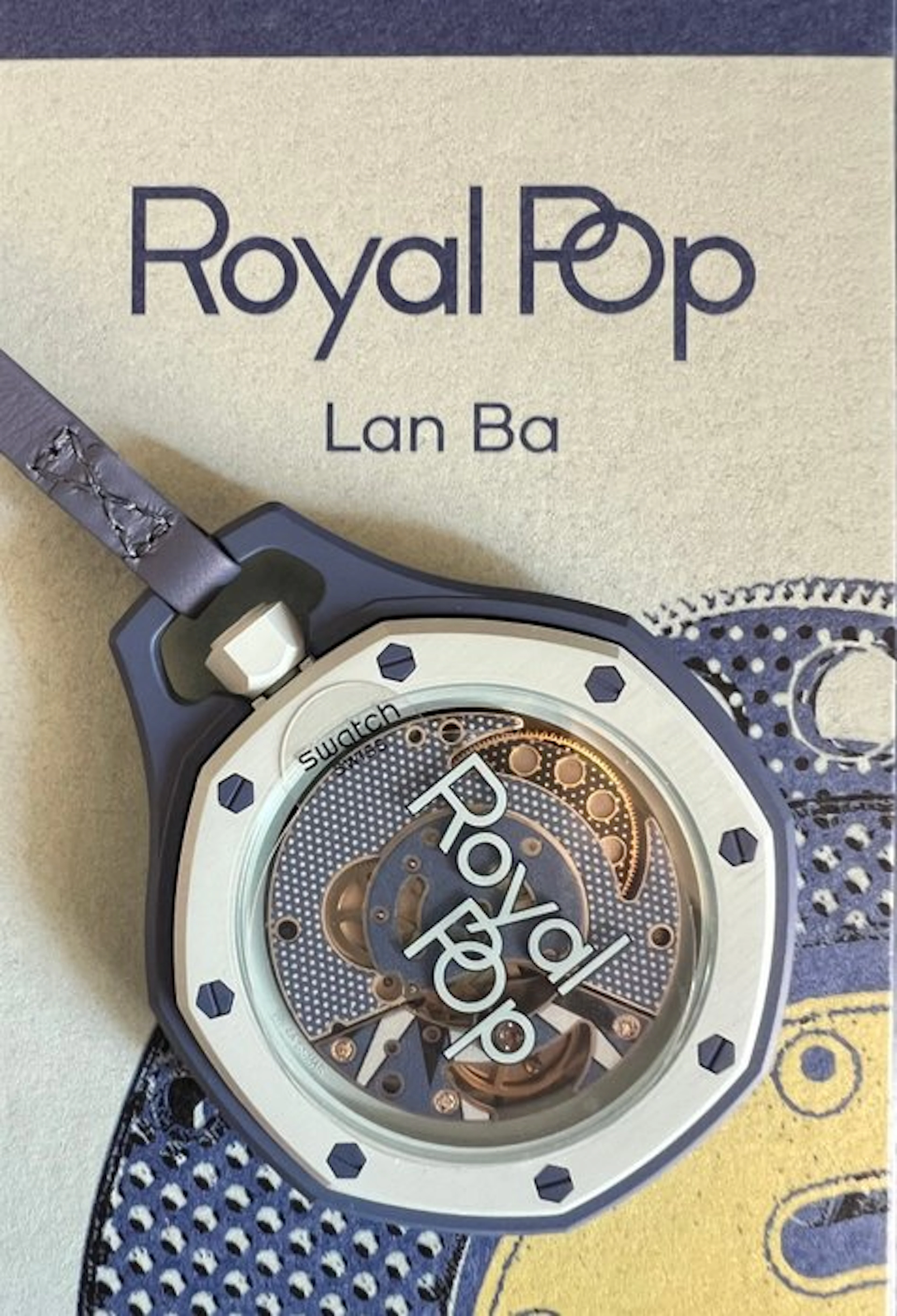 Swatch Royal Pop - Swatch × Audemars Piguet LAN BA - SSX03L100N - 2025+