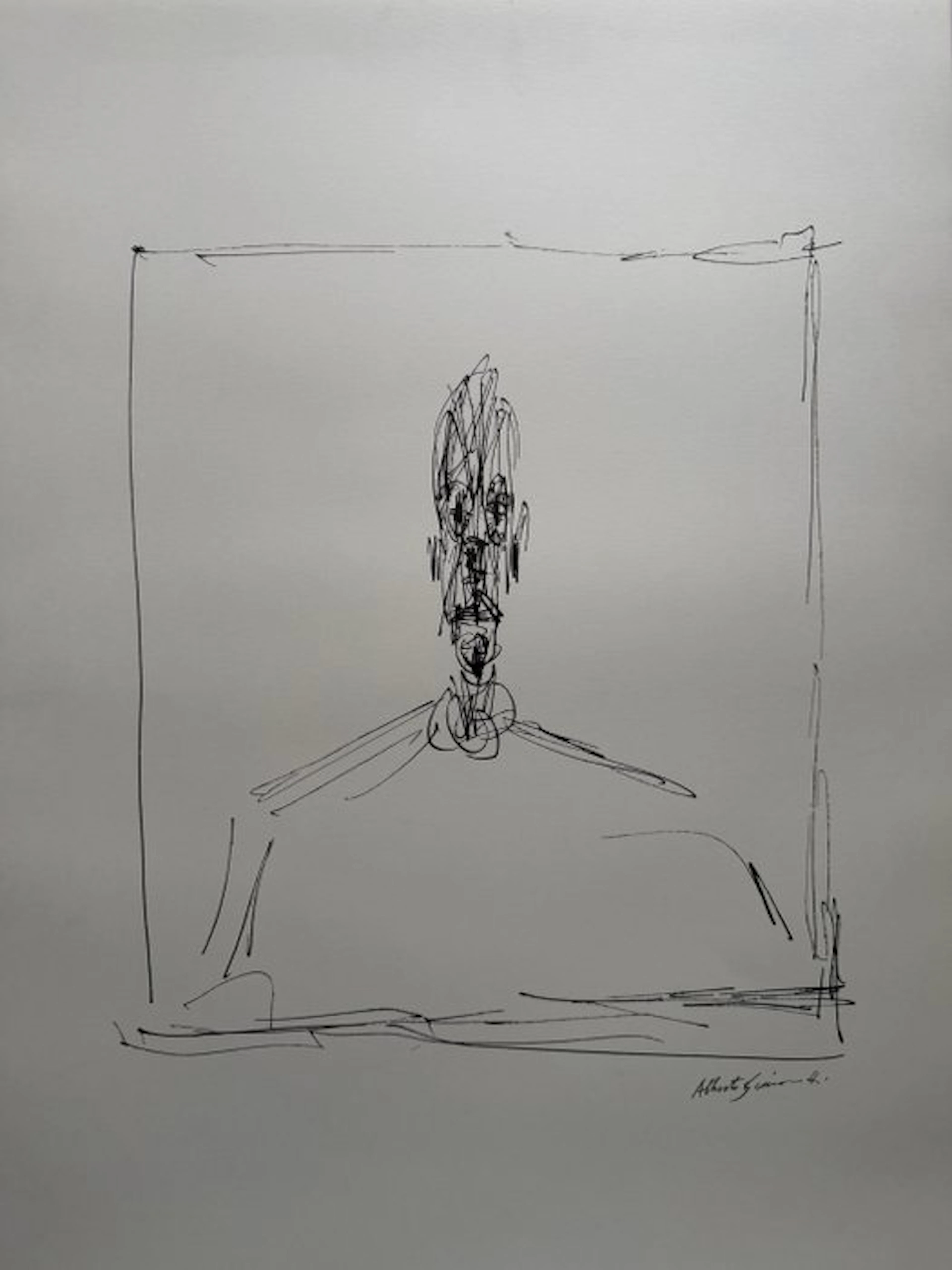Alberto Giacometti (1901-1966) - Le buste à la fenêtre