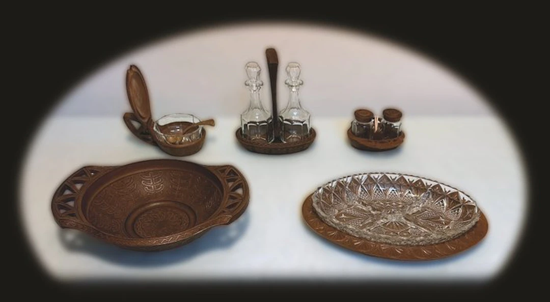 Hors d'oeuvre set - Bakelite