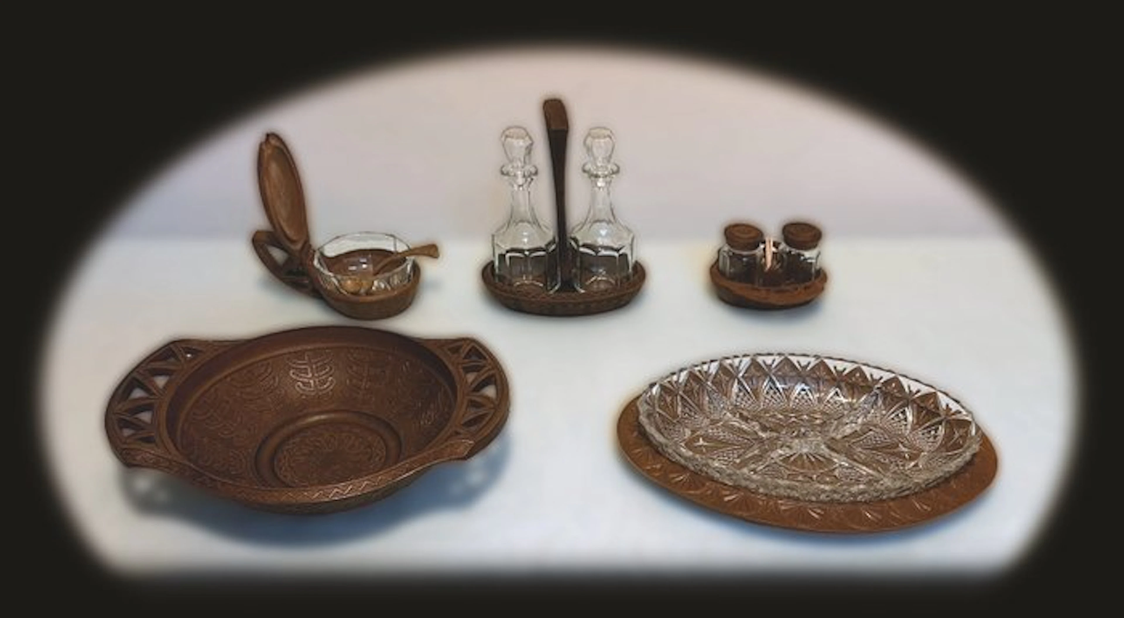 Hors d'oeuvre set - Bakelite