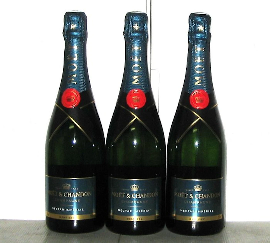 Moët & Chandon, Nectar Impérial - Champagne Demi-Sec - 3 Bottles (0.75L)