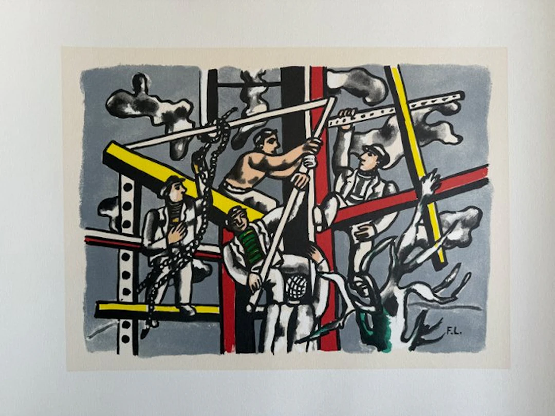 Fernand Léger (1881-1955) - Travailleurs