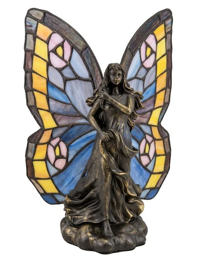 Lamp - Glass, Plastic
