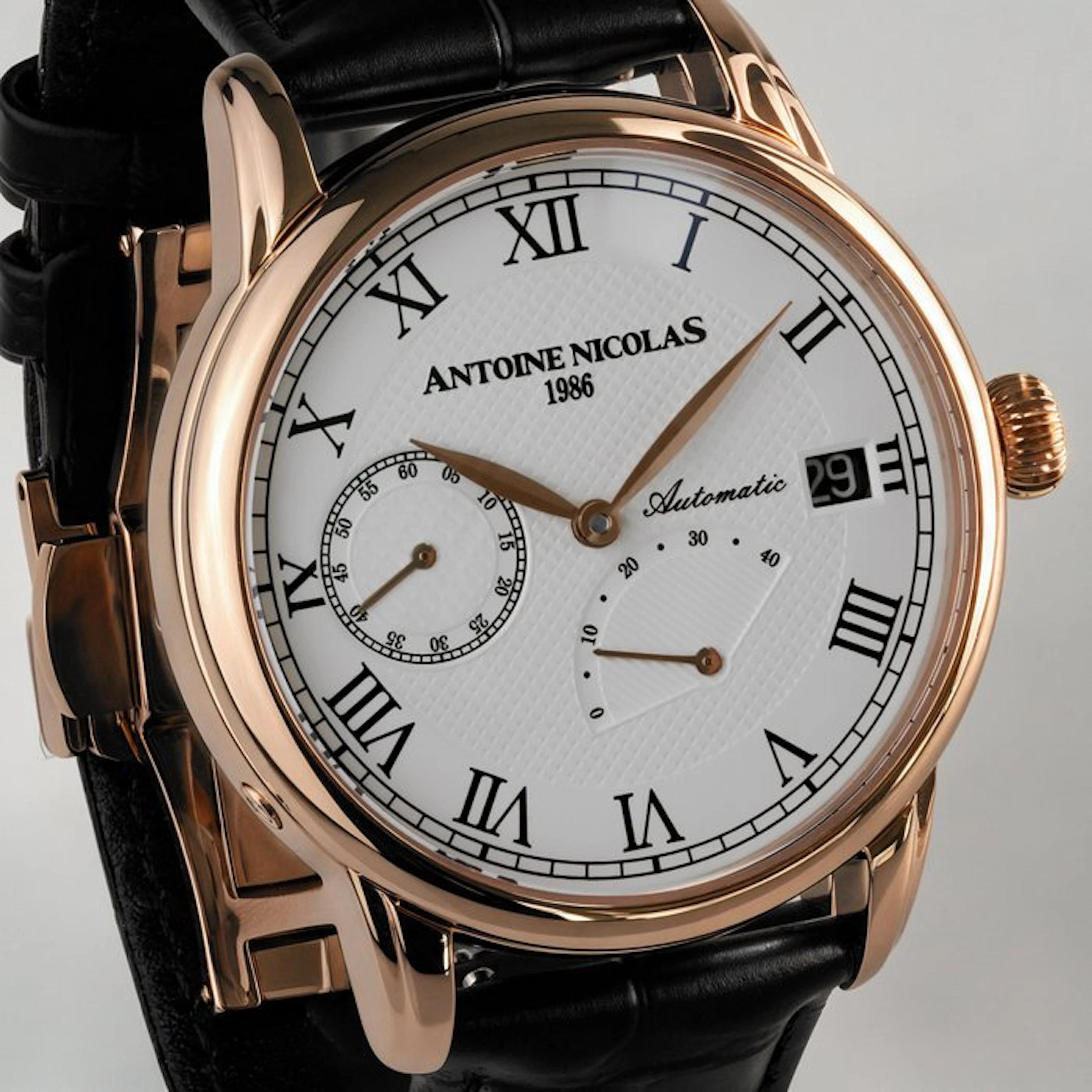 Antoine Nicolas 1986 - Londra Automatic power reserve and...