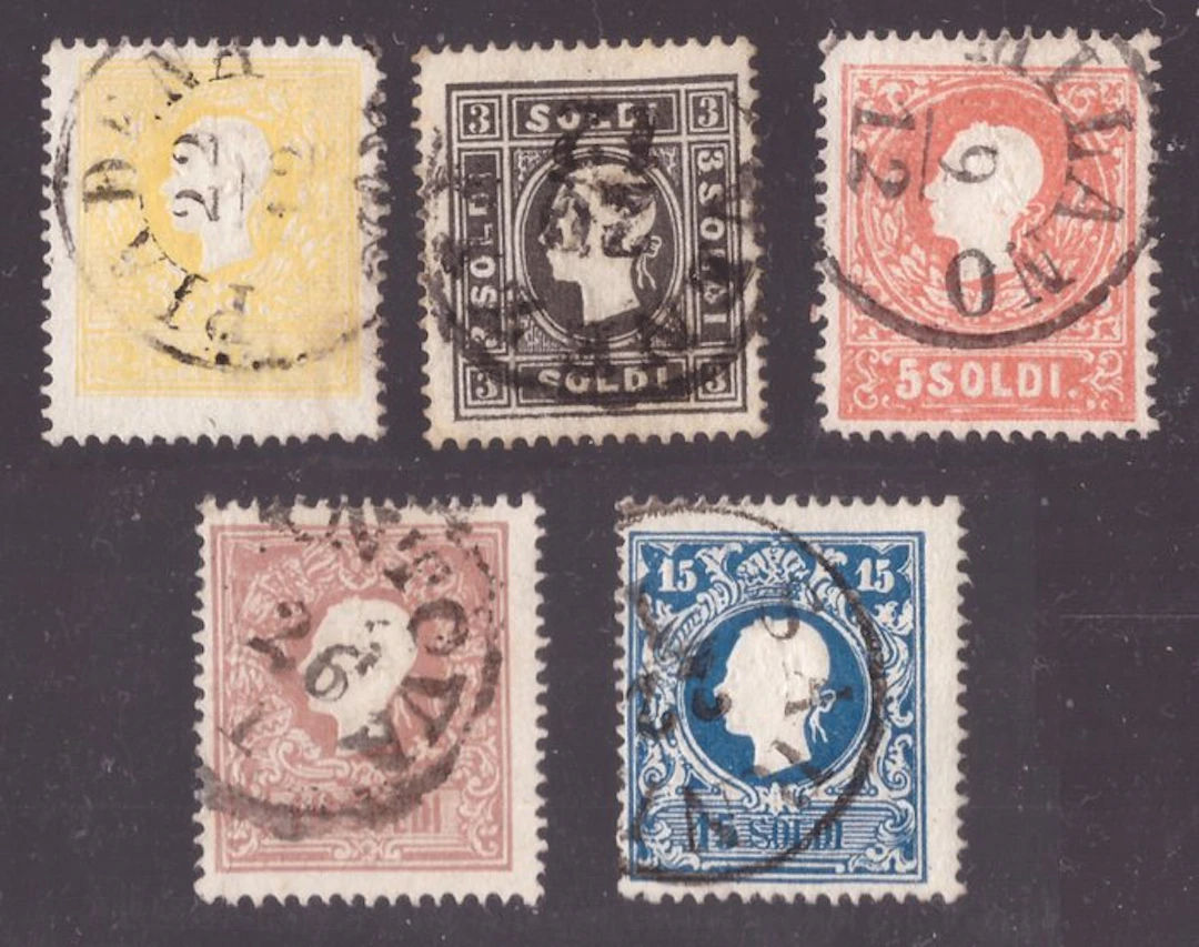 Italian Ancient States - Lombardo Veneto 1858 - first...