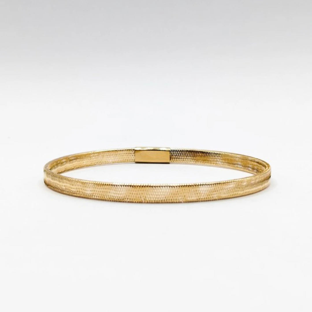 No reserve price - Bracelet - 18 kt. Yellow gold