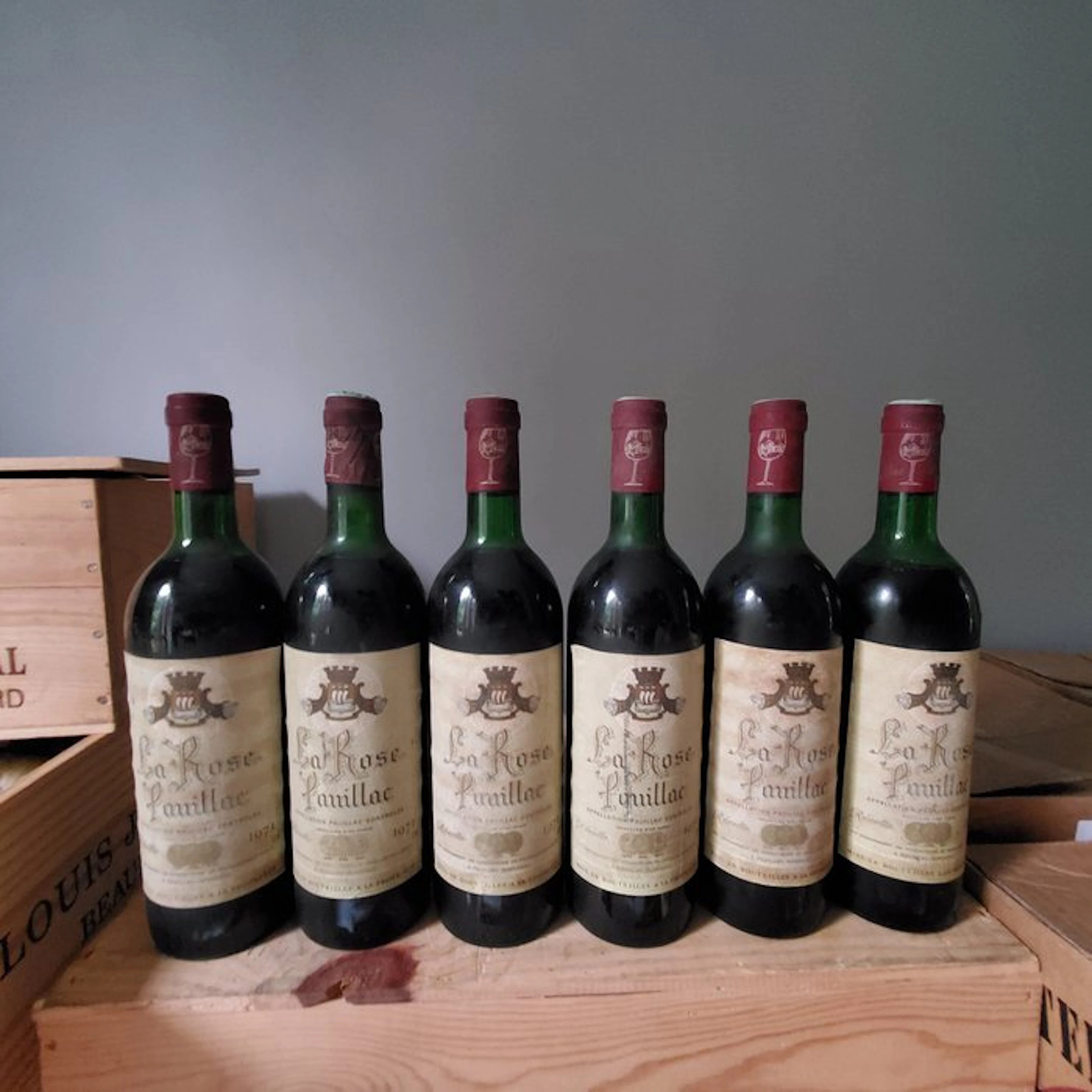 1971 Chateau La Rose Pauillac - Pauillac - 6 Bottles (0.75L)