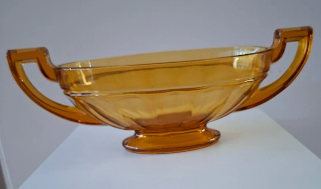 Val Saint Lambert - Fruit bowl - Persglas