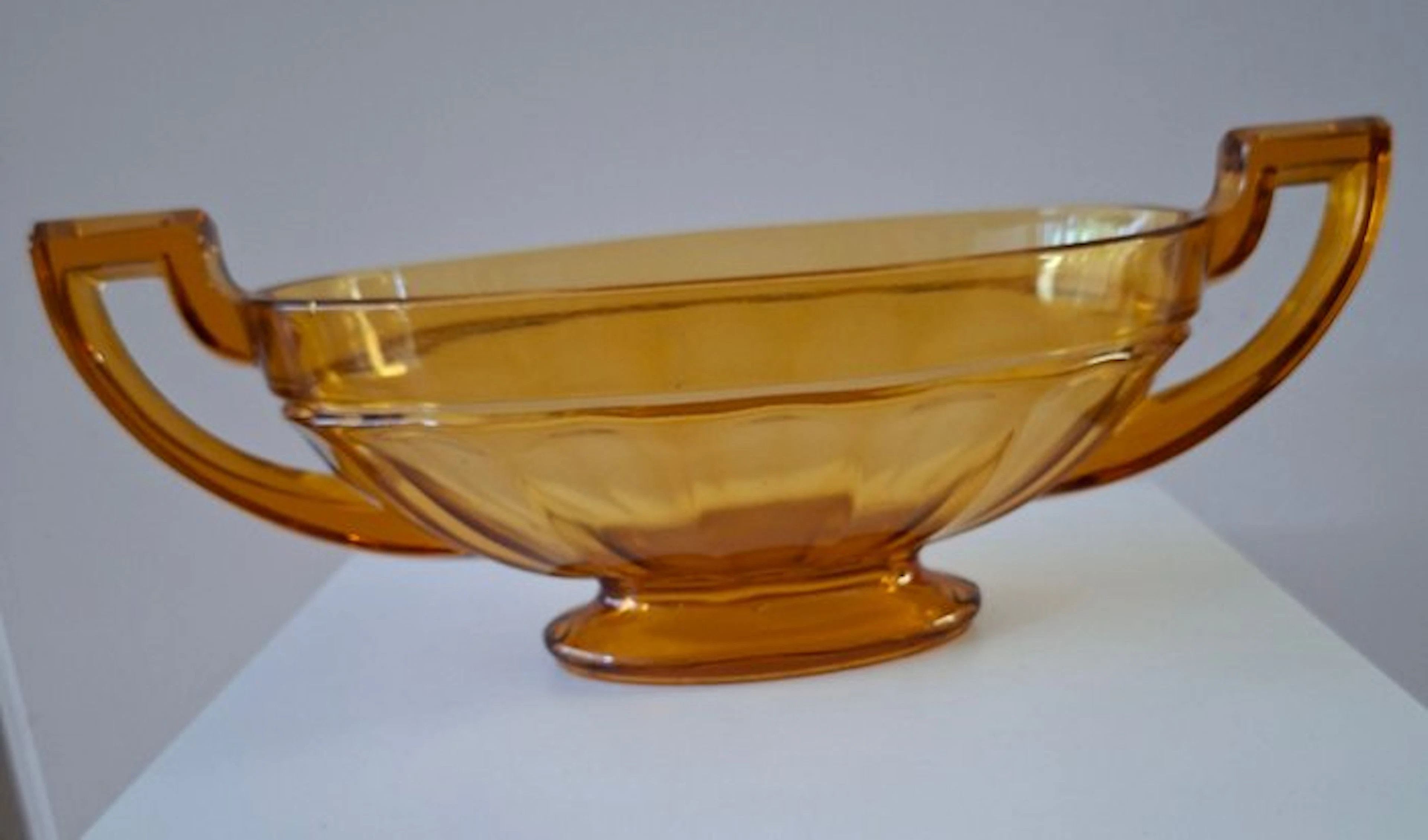 Val Saint Lambert - Fruit bowl - Persglas