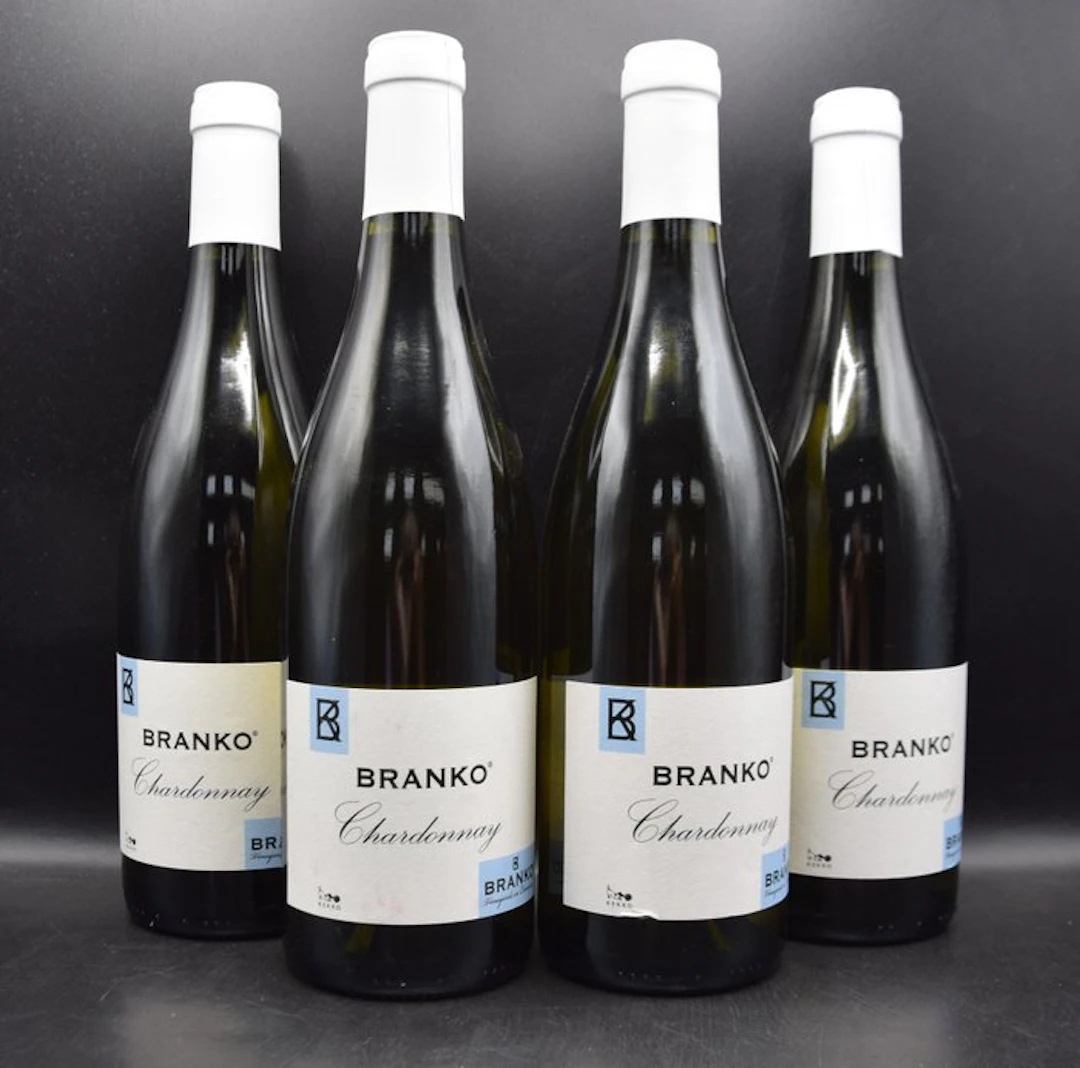 2021 Branko, Chardonnay - Friuli-Venezia Giulia - 4 Bottles (0.75L)