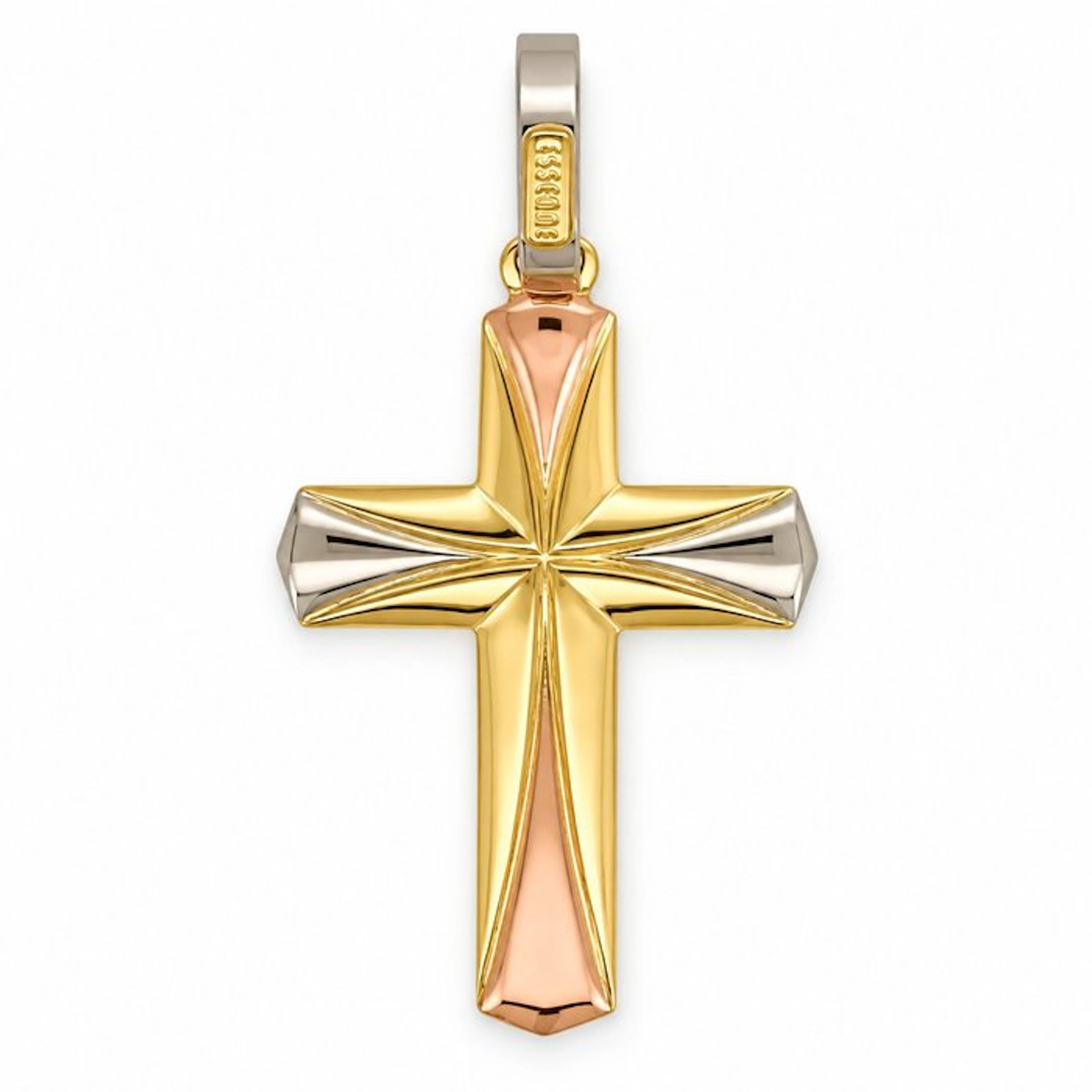 Pendant - 18 kt. Yellow gold, Rose gold, White gold - Made in Italy - Essemme