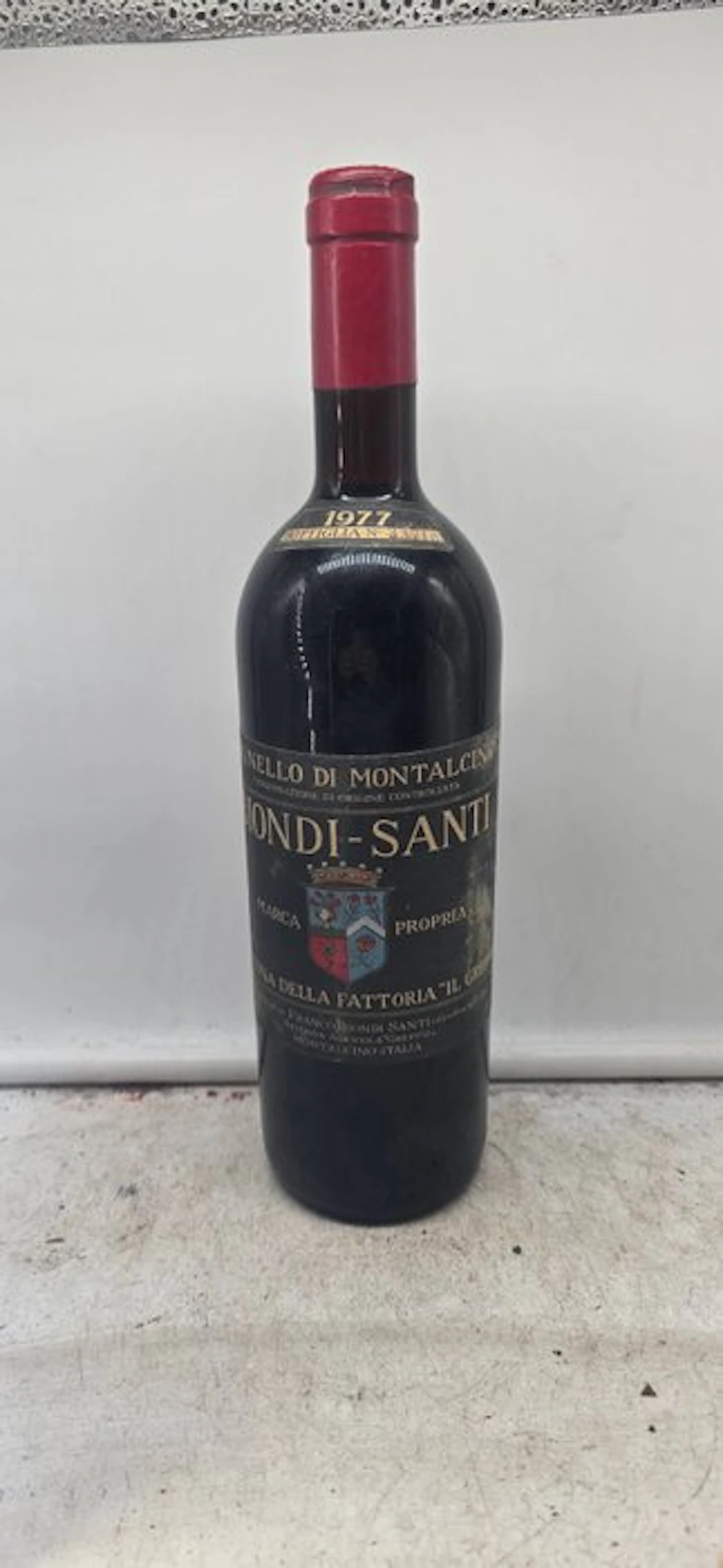 1977 Biondi Santi, Tenuta Greppo - Brunello di Montalcino - 1 Bottle (0.75L)