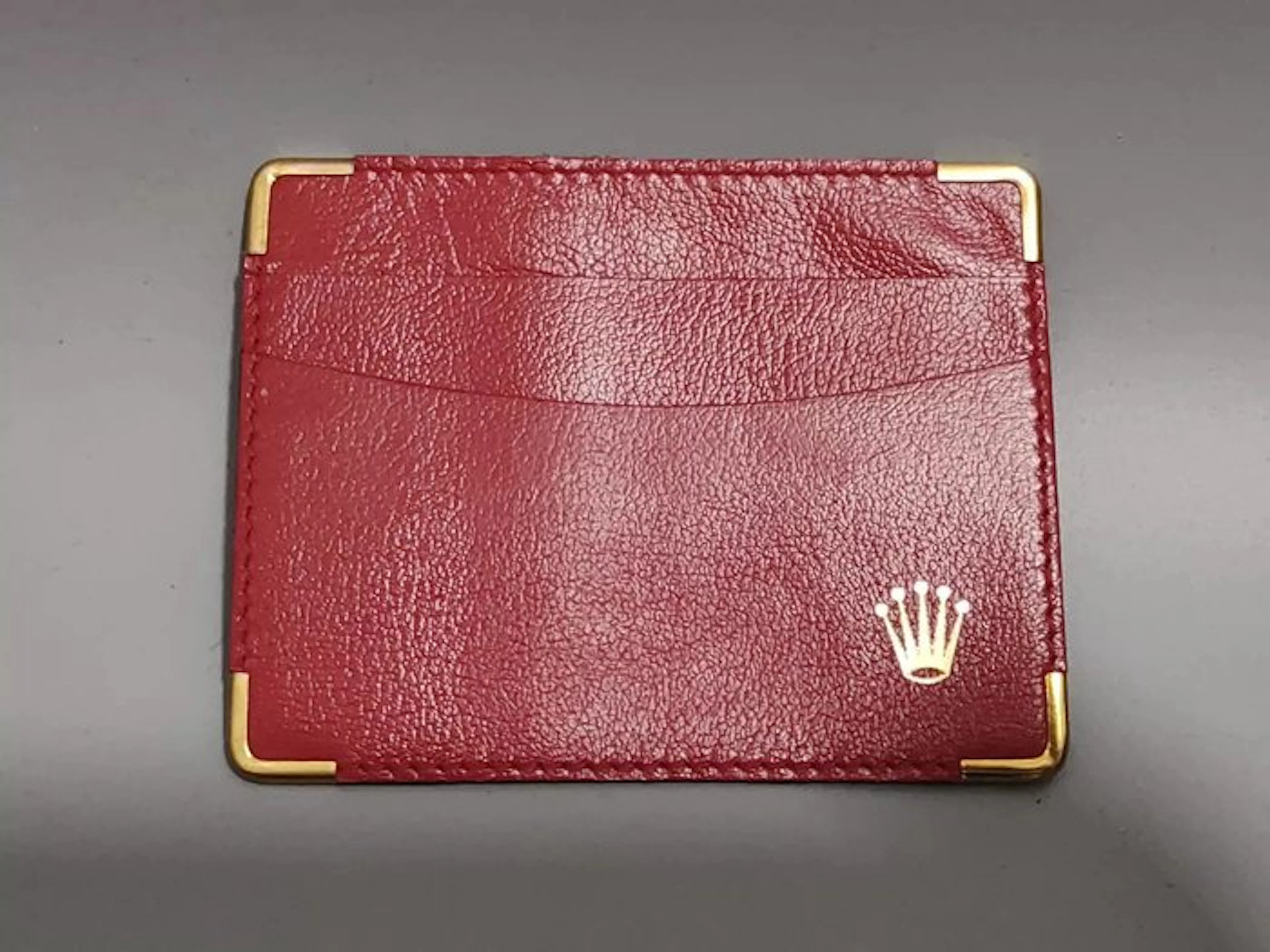 Rolex - Rolex Deep Red Card Holder
