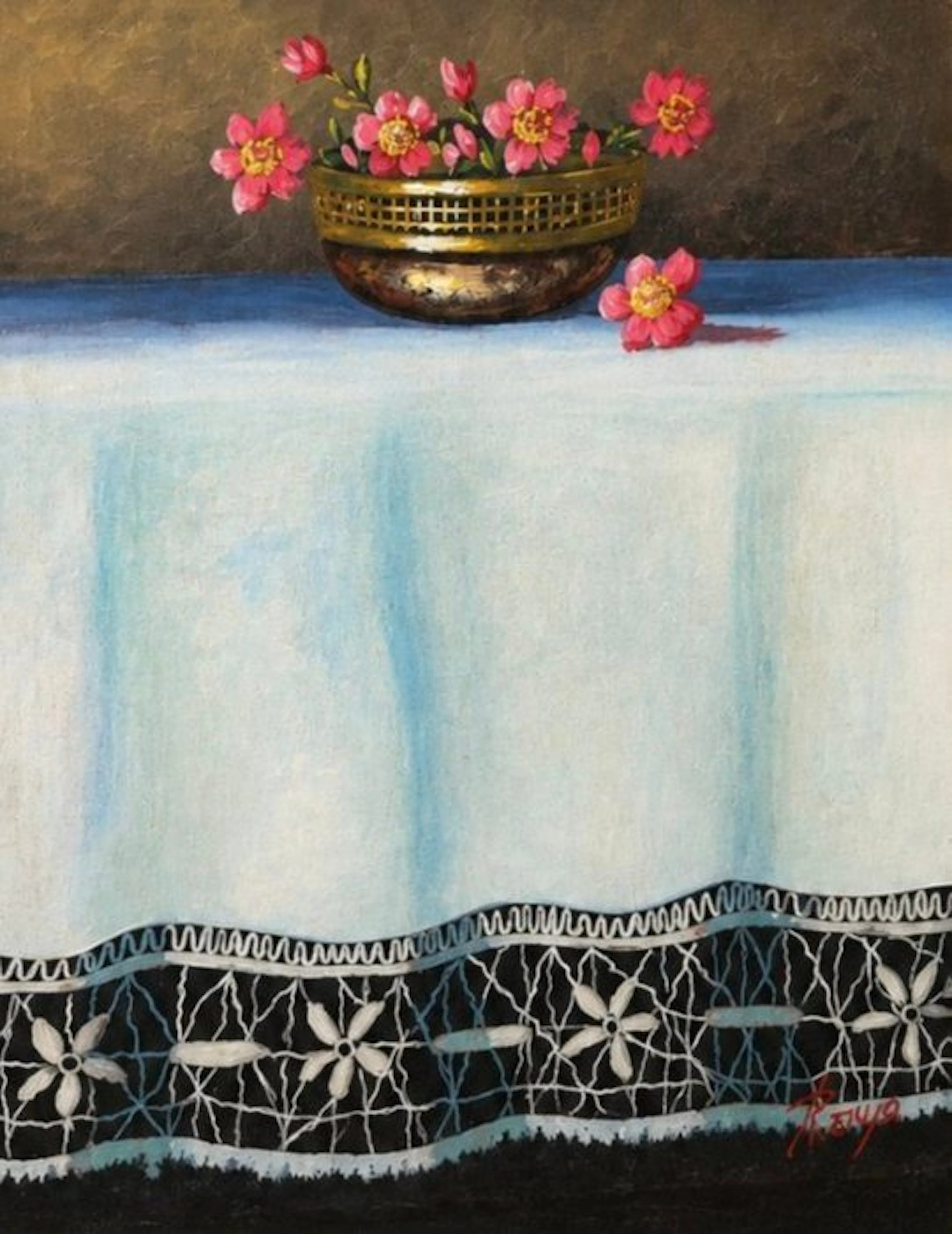 European school (XX) - Still Life with Flowers