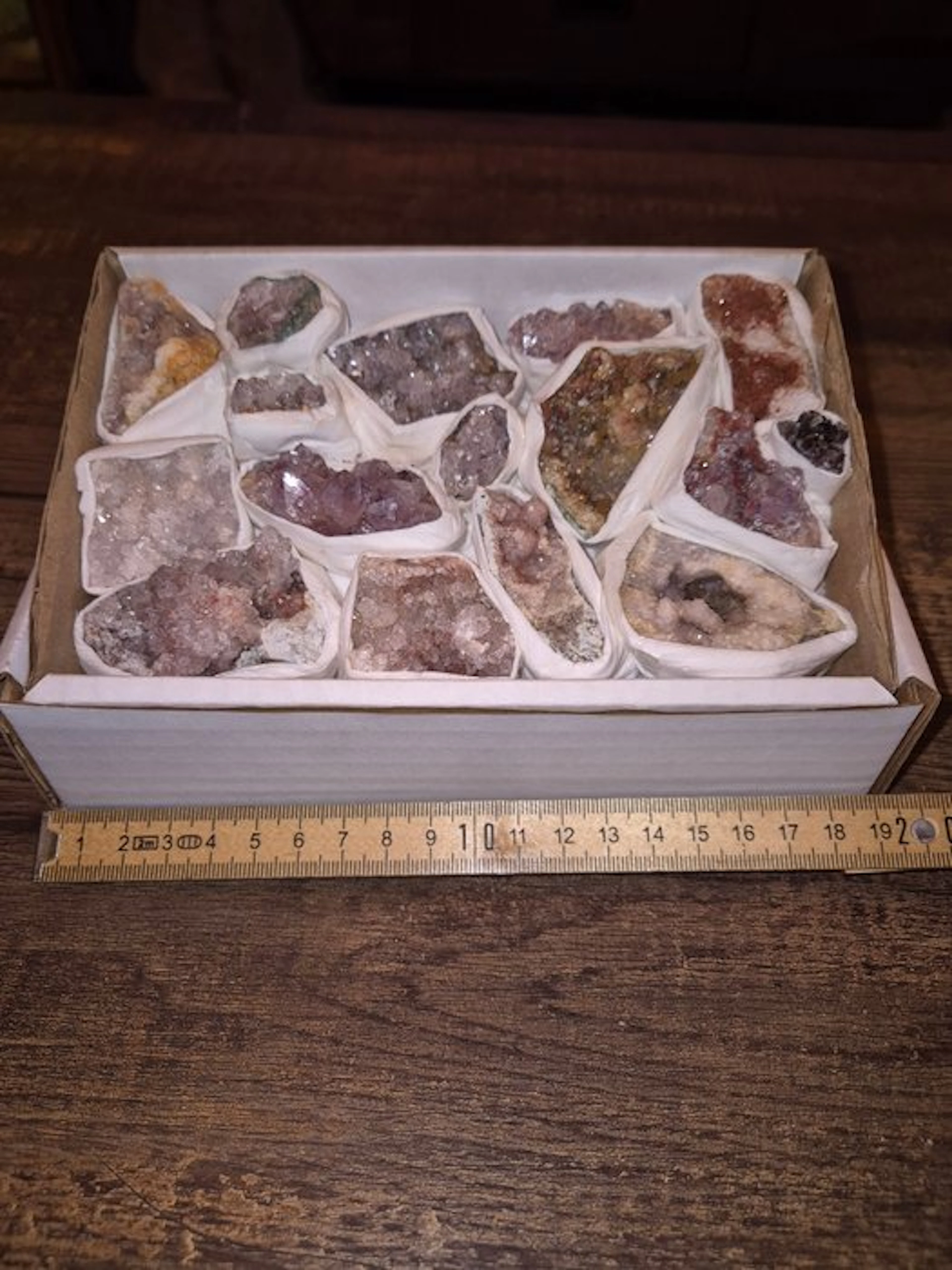 Amethyst Crystal cluster- 540 g - (16)
