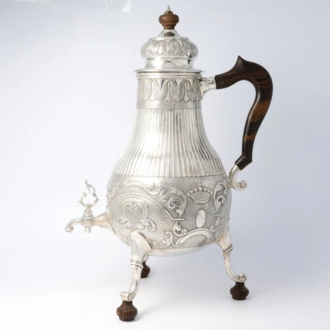 Samowar / warm waterkan. - Ewer - .934 silver