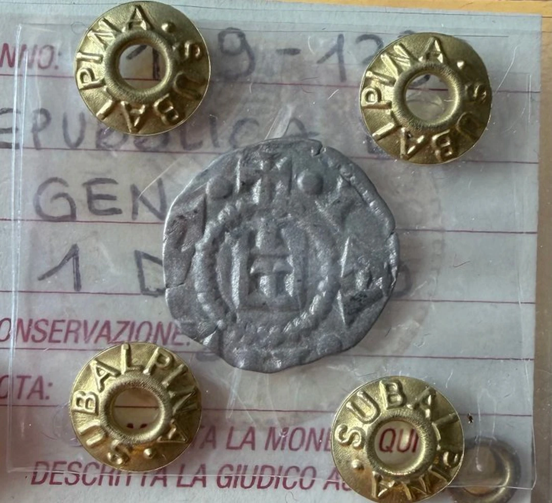 Repubblica di Genova Denaro 1139-1339 (No reserve price)