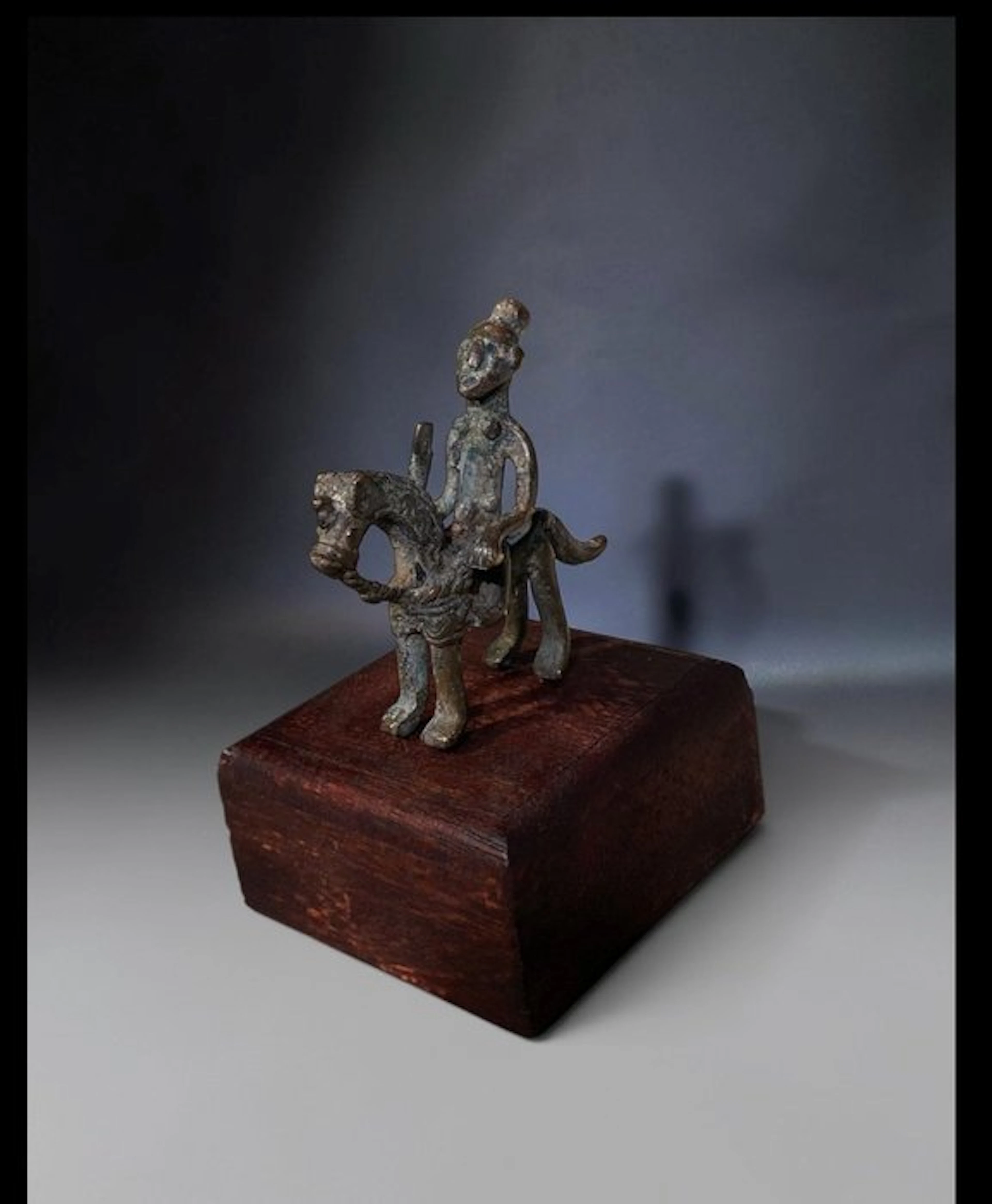 Little Cavalier Dogon - Animal, in iron - Dogon - Mali (No reserve price)