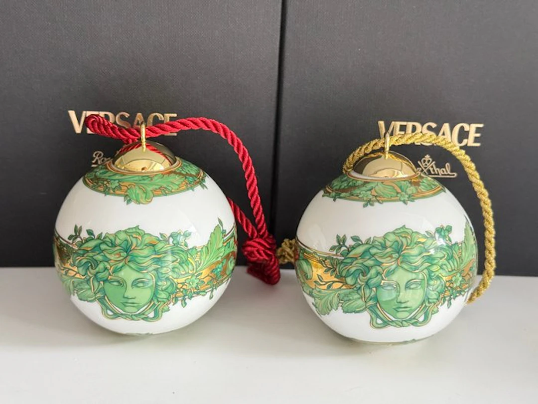 Versace - Christmas baubles Rosenthal - Ornament Ø 7.6 cm...