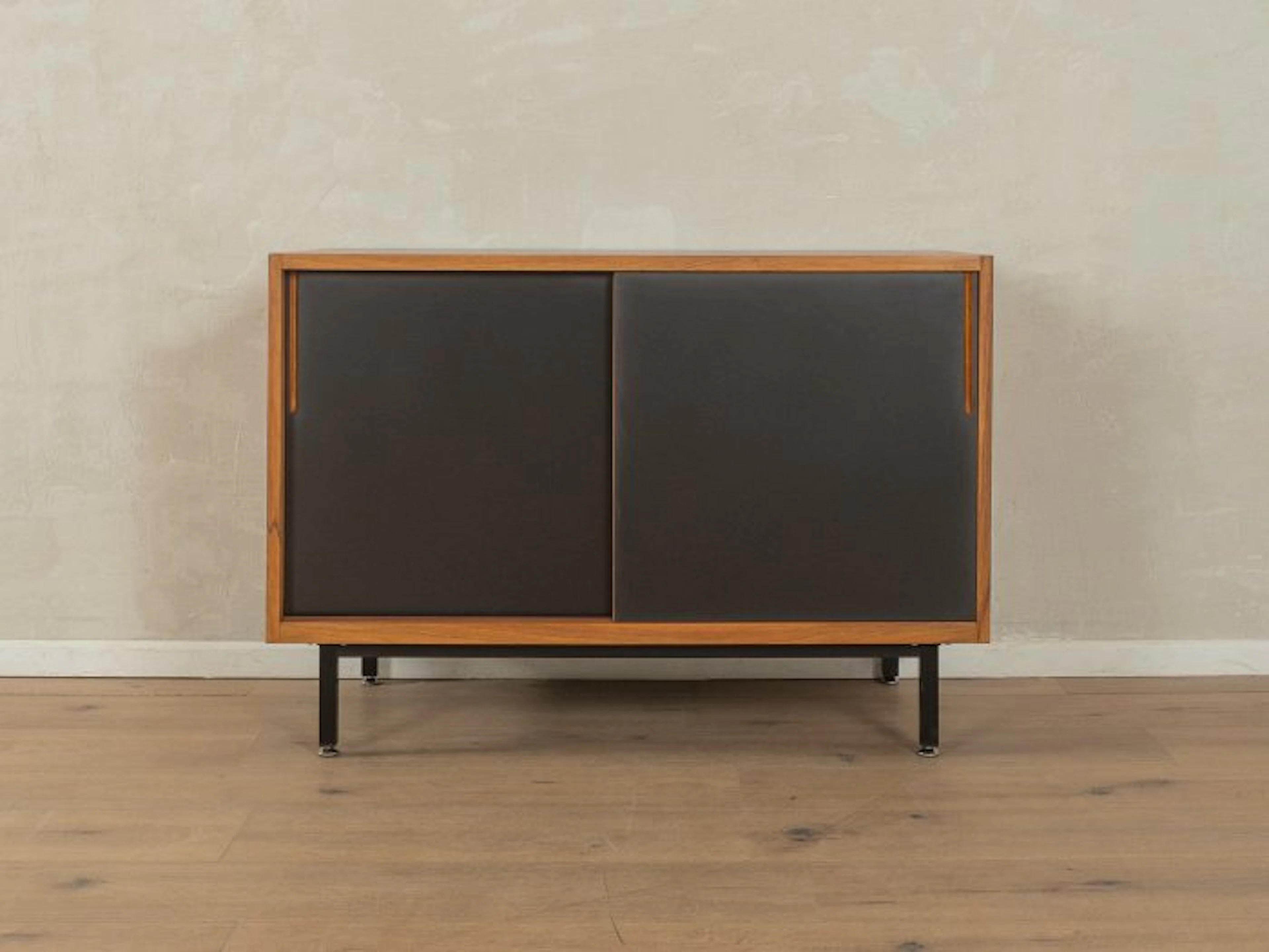Commode - Walnut - 1950s Chest of Drawers