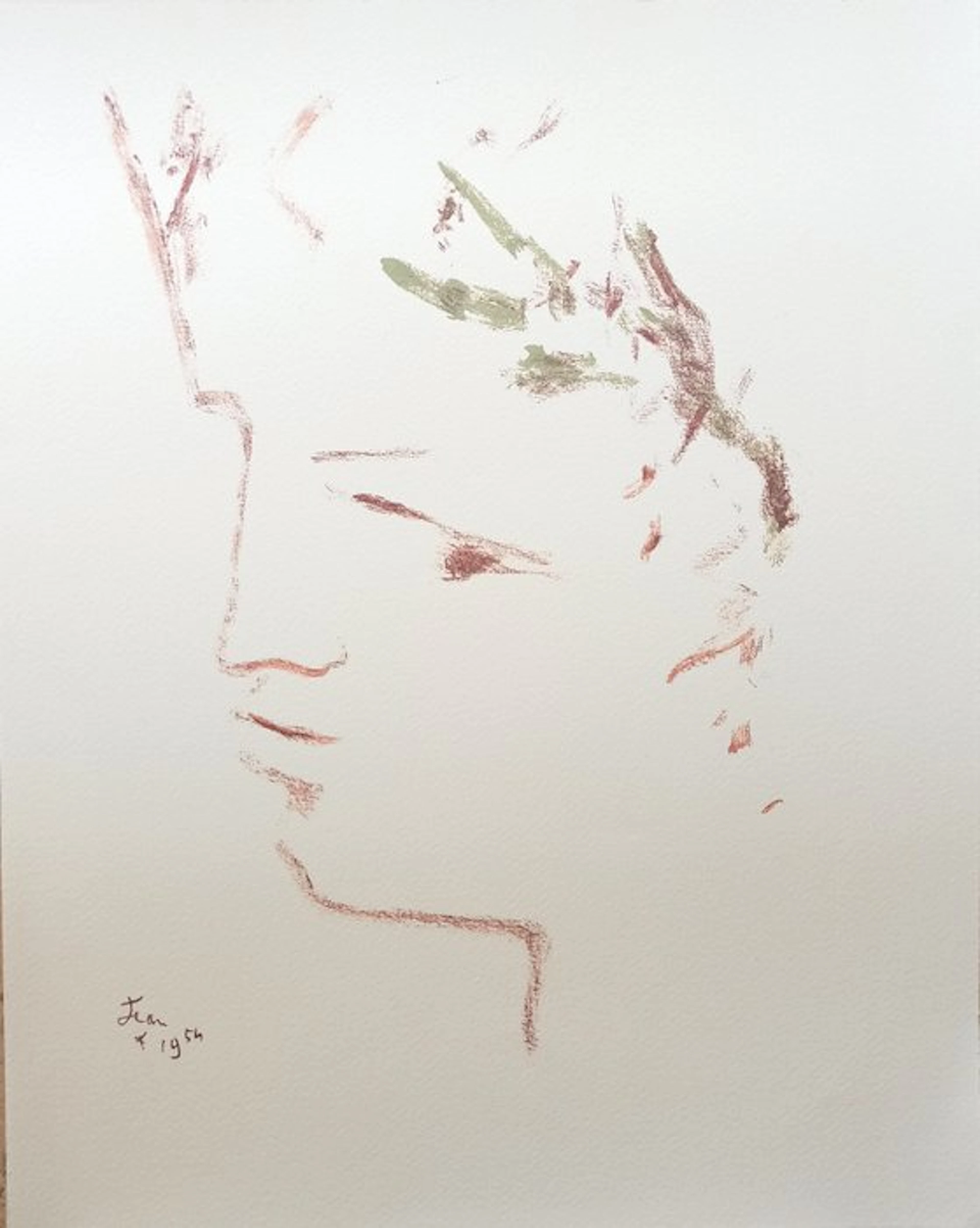 Jean Cocteau (1889-1963) (after) - Sous le manteau de feu
