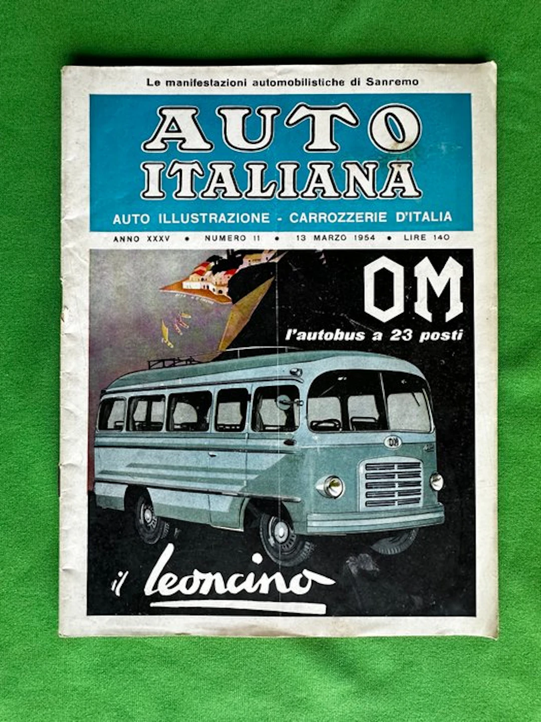 Magazine - Various brands - Auto Italiana - Numero 11 - 1954