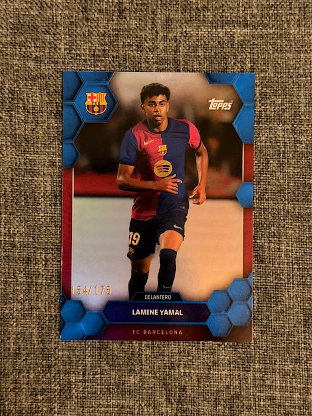 2024/25 Topps FC Barcelona Lamine Yamal /175 Numbered...
