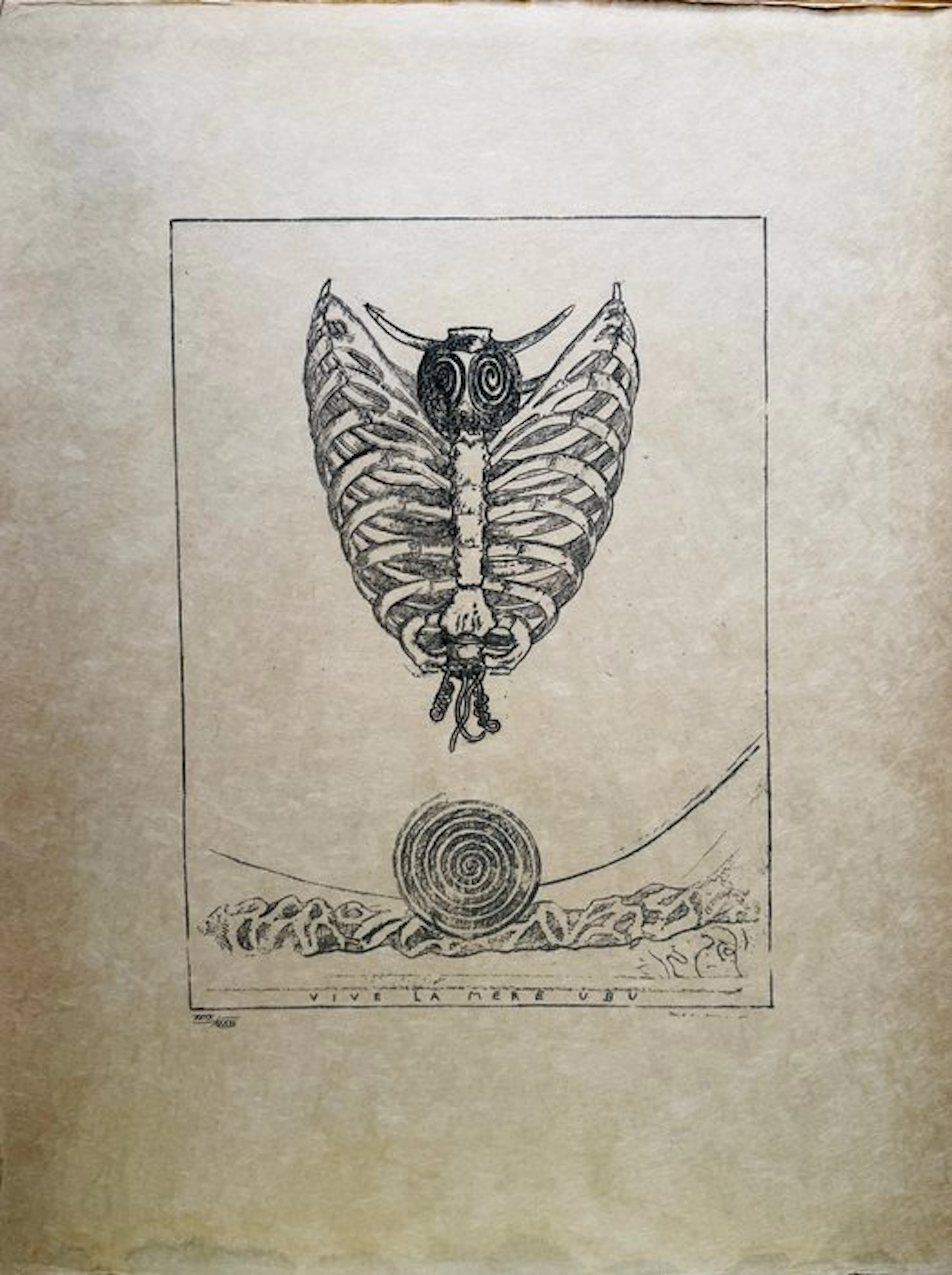 Max Ernst (1891-1976) - Vive la mère Ubu