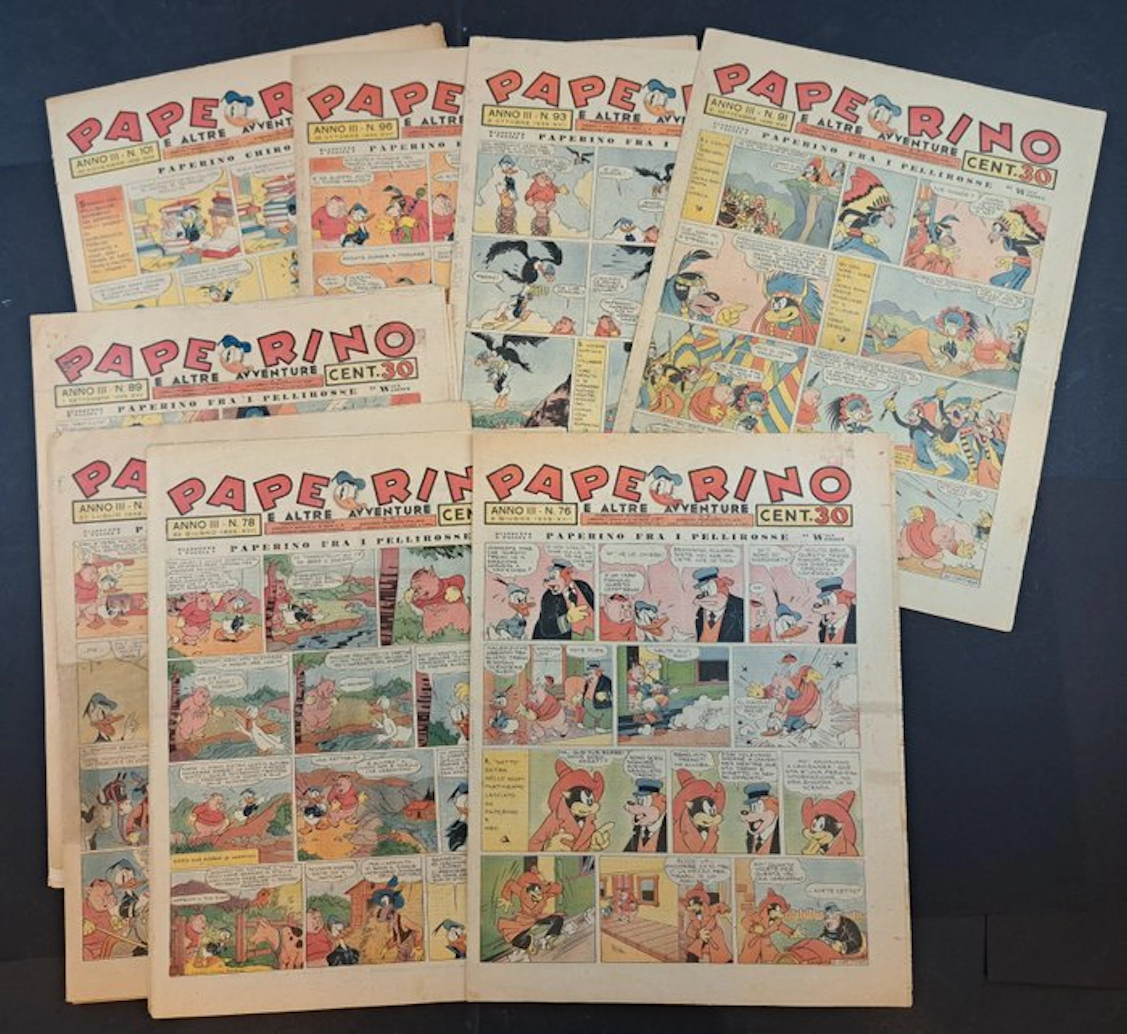 Paperino Giornale 1939 - 11 Comic - First edition
