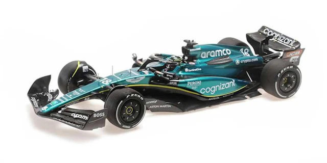MiniChamps 1:18 - Model car - ASTON MARTIN ARAMCO...