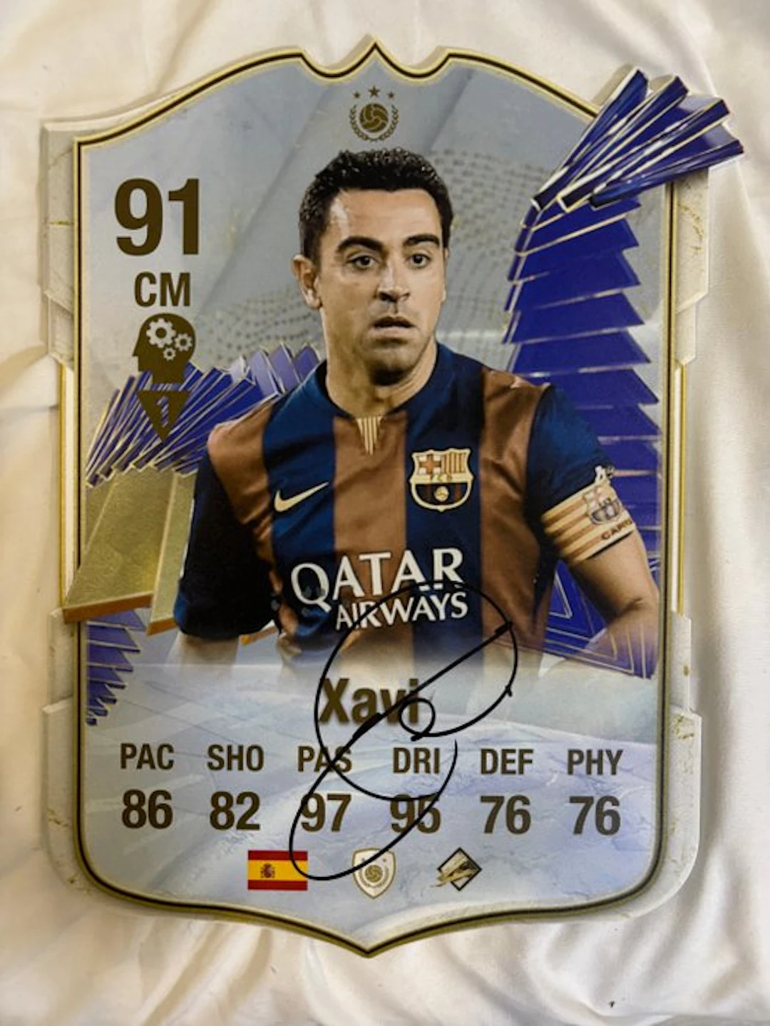 FC Barcelona - Football European Championships - Xavi - FIFA card