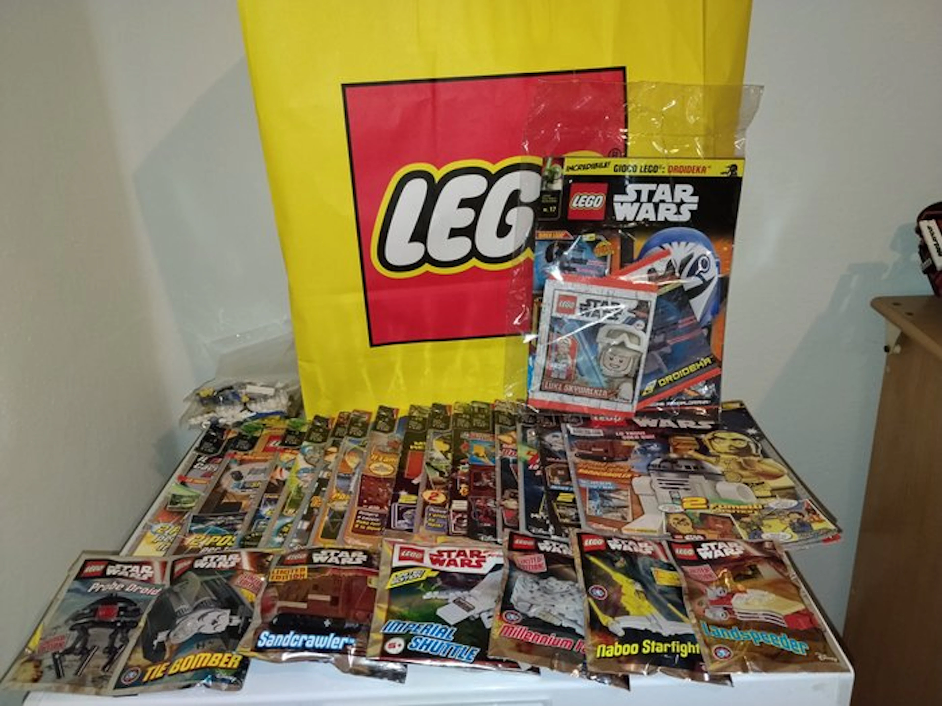LEGO Set - Star Wars - Lotto Lego Star Wars fumetti e micro costruzioni
