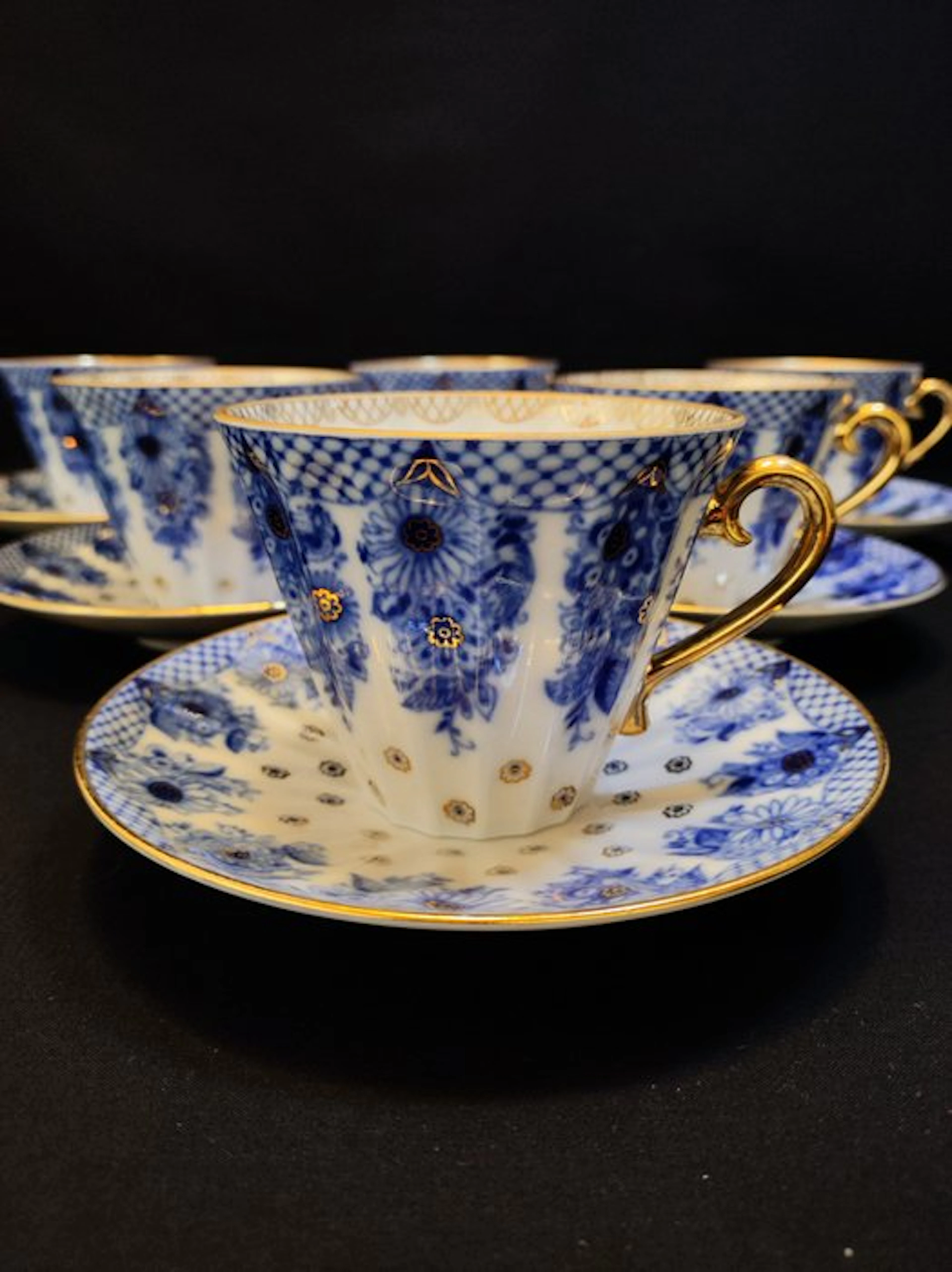 Lomonosov Imperial Porcelain Factory - Coffee service...