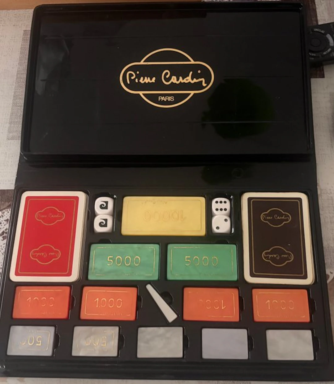 Pierre Cardin - Poker set - Plastic