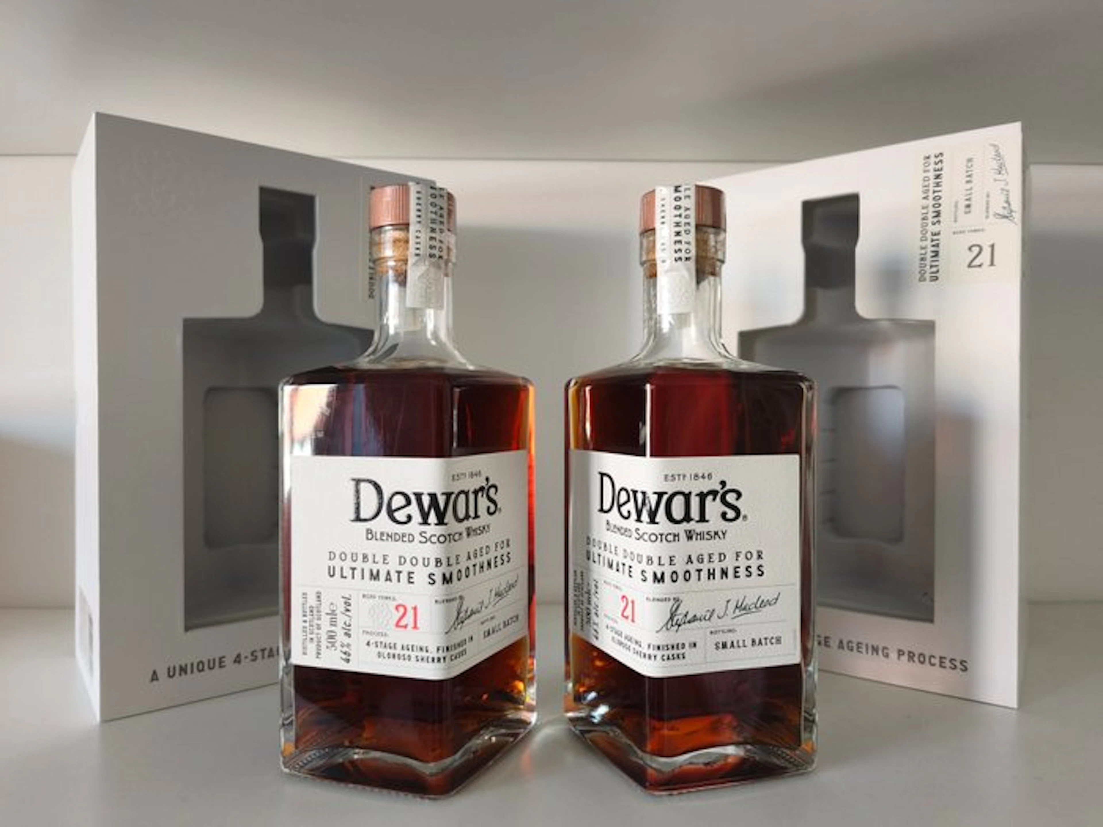 Dewar's 21 years old Ultimate Smoothness - 500ml - 2 bottles