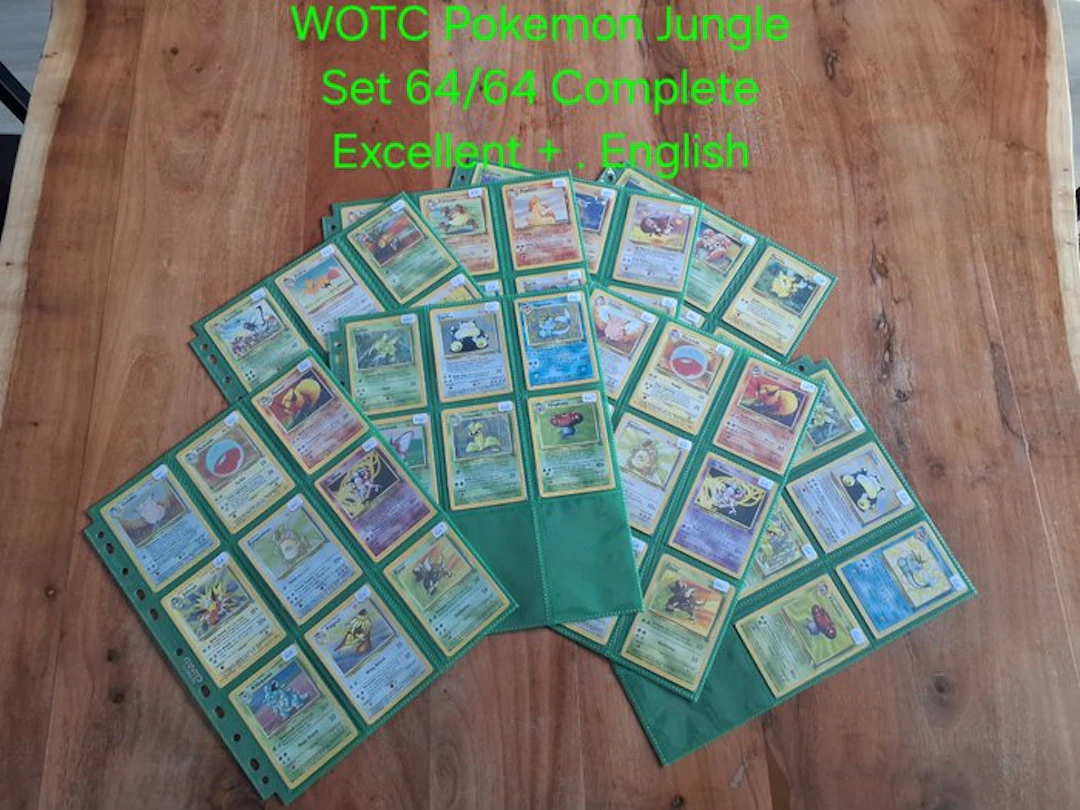 Pokémon - 64 Complete set - WOTC - Jungle