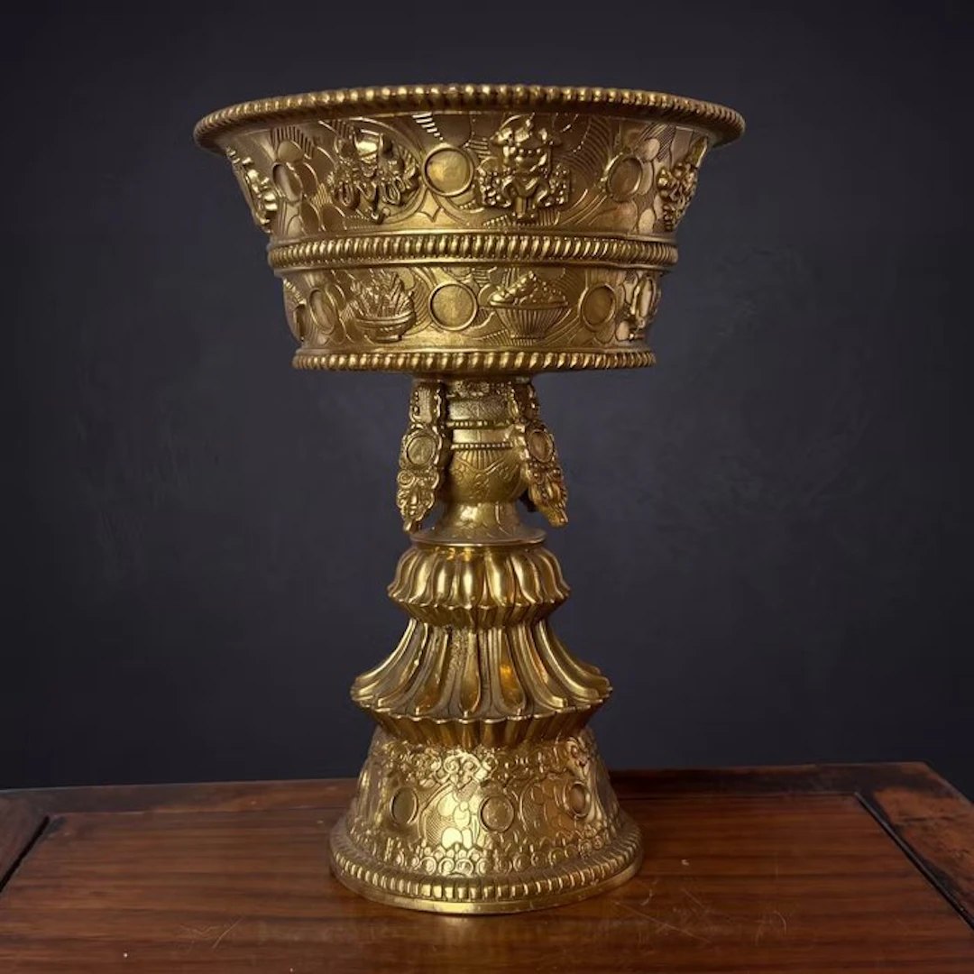 Boterlamp - Bronze - Asia (No reserve price)