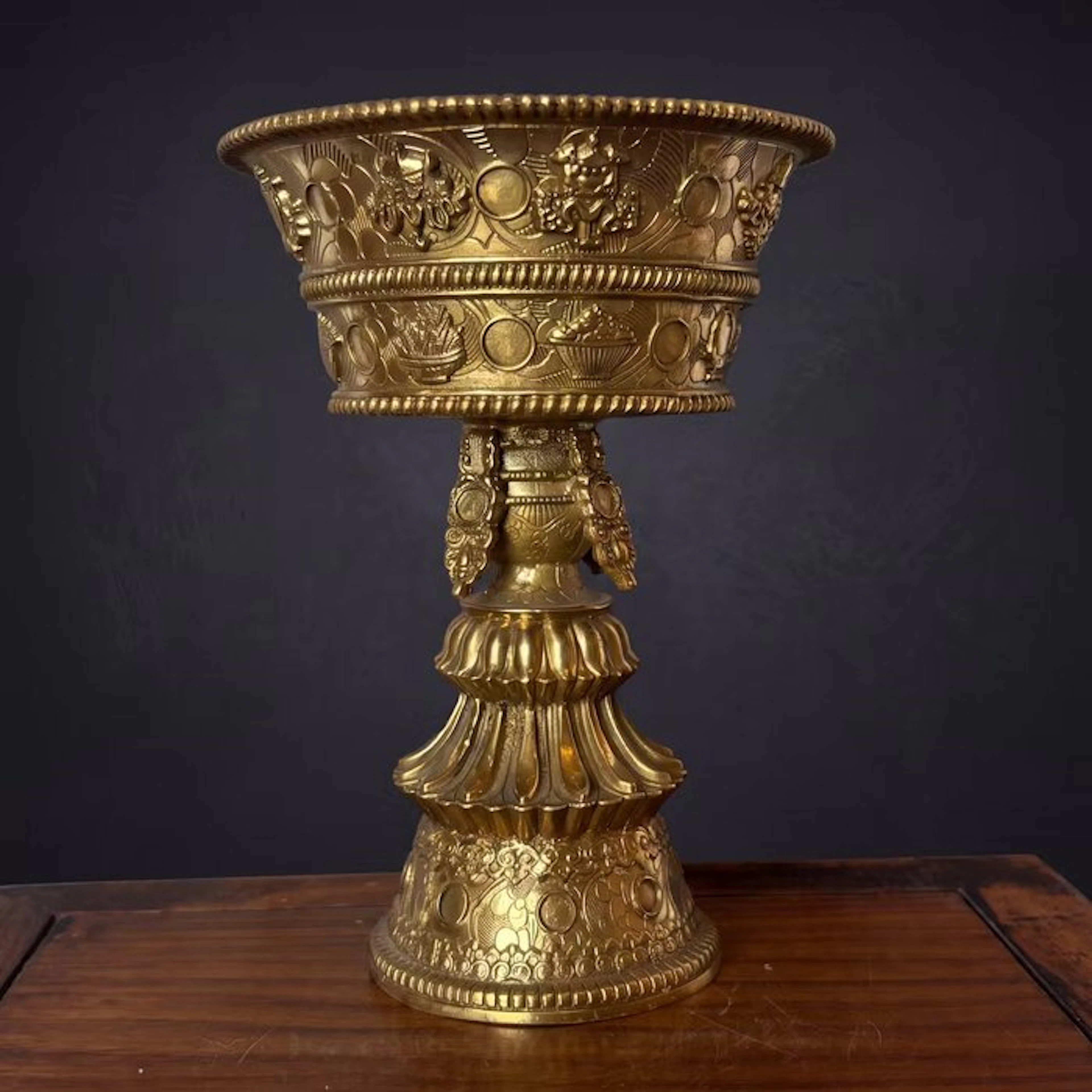 Boterlamp - Bronze - Asia (No reserve price)