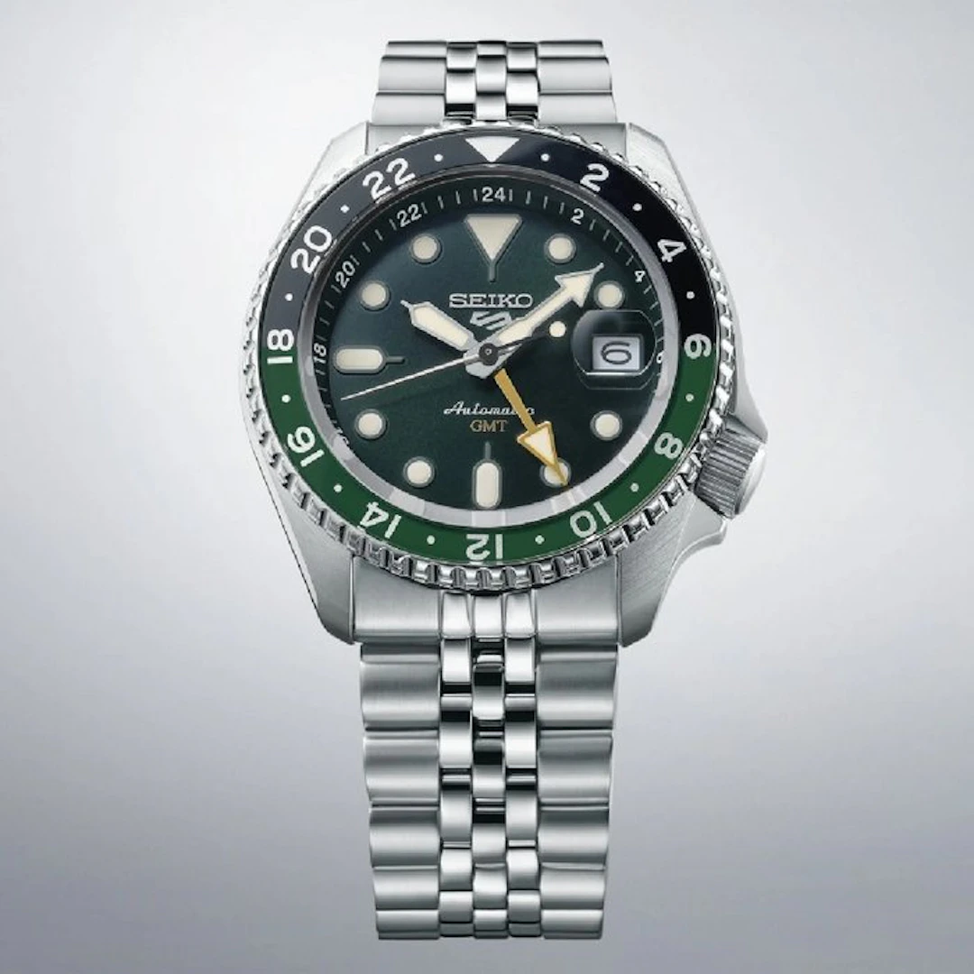 Seiko - 5 Sport GMT Automatic Green Dial - SSK0035K11 - Men - 2026