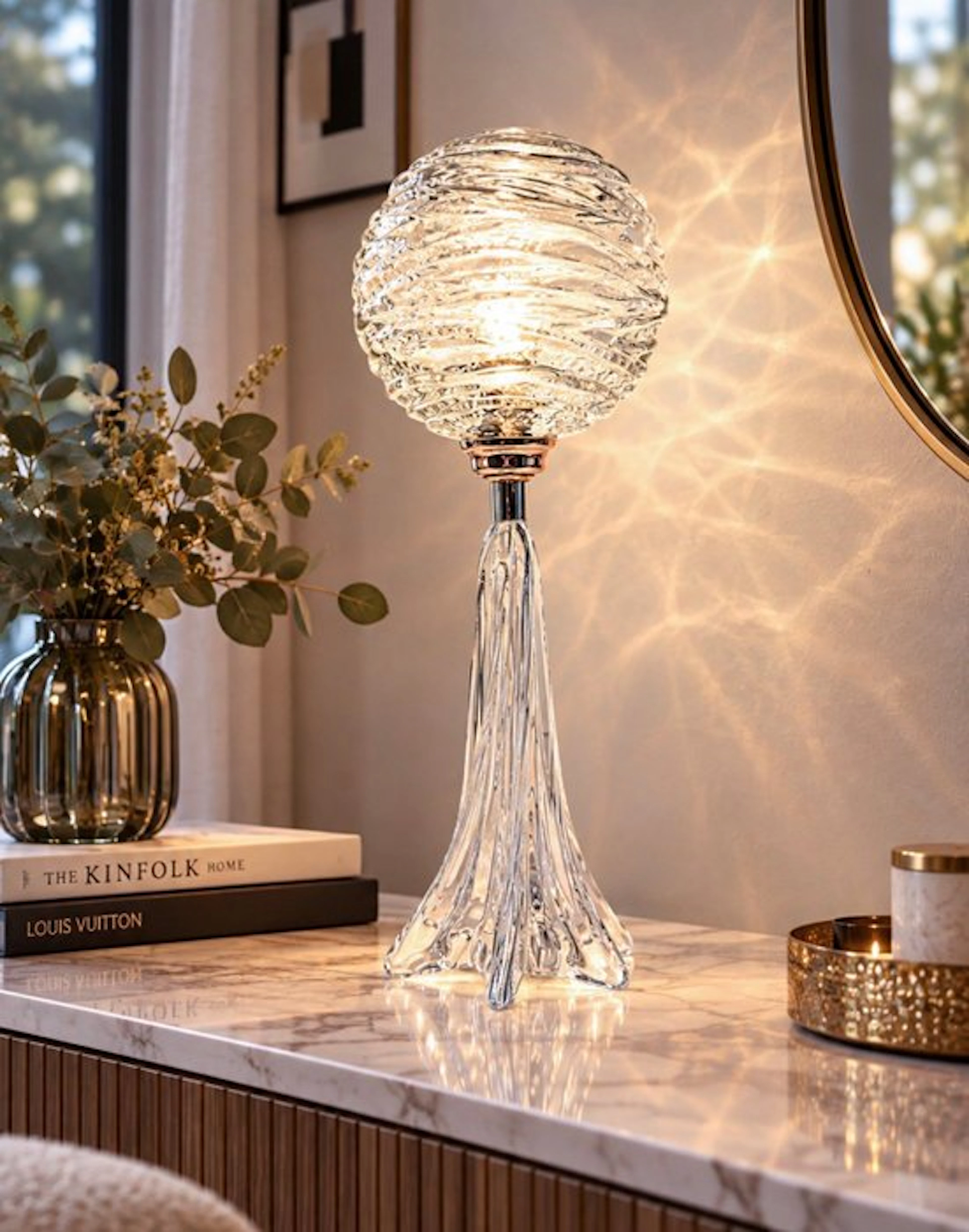 Table lamp - Crystal, Glass